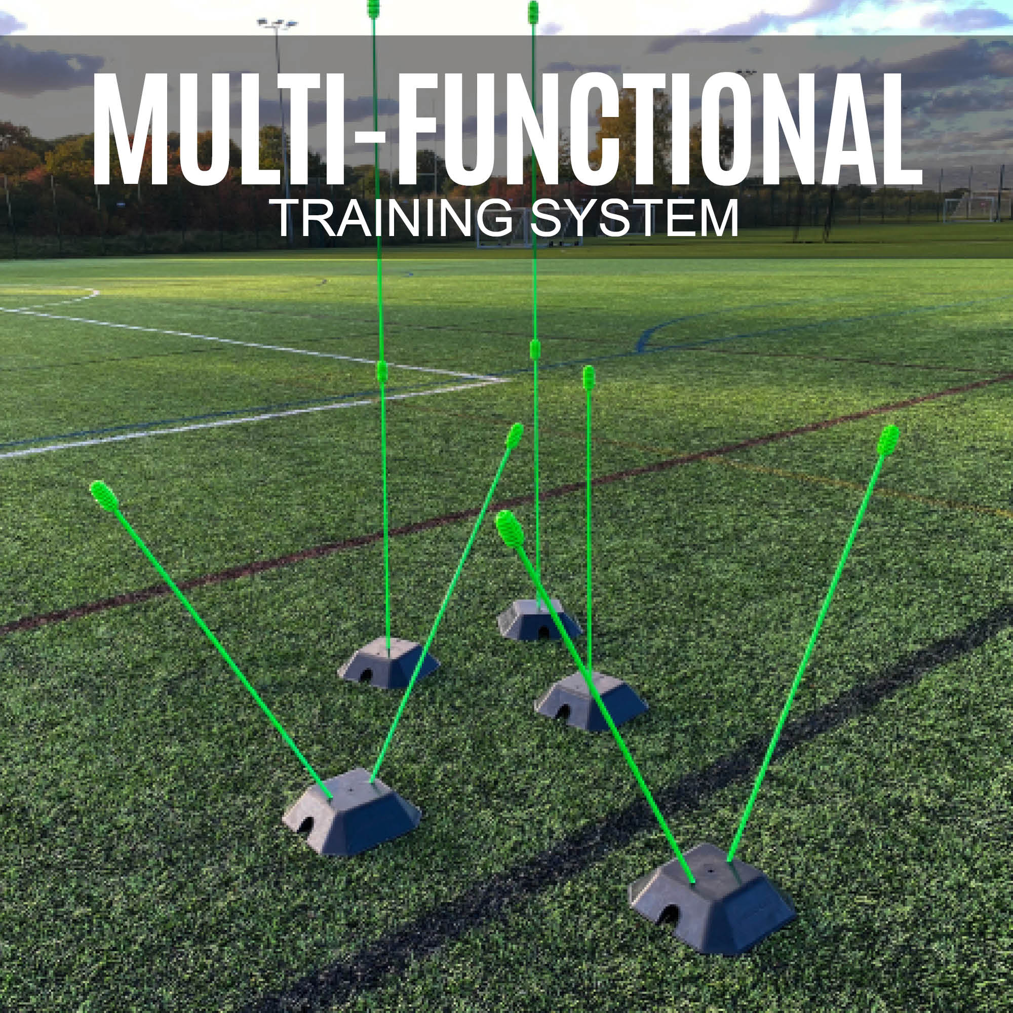 Agility Poles & Bases (set of 5) - Image 11