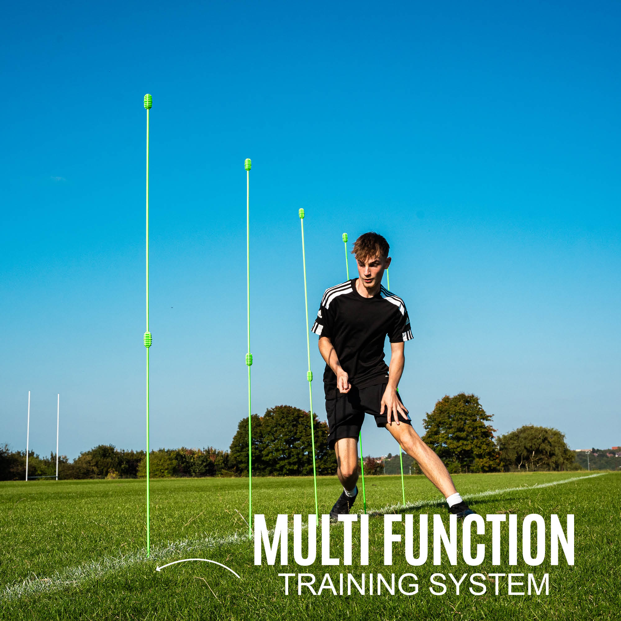 Agility Poles & Bases (set of 5) - Image 3