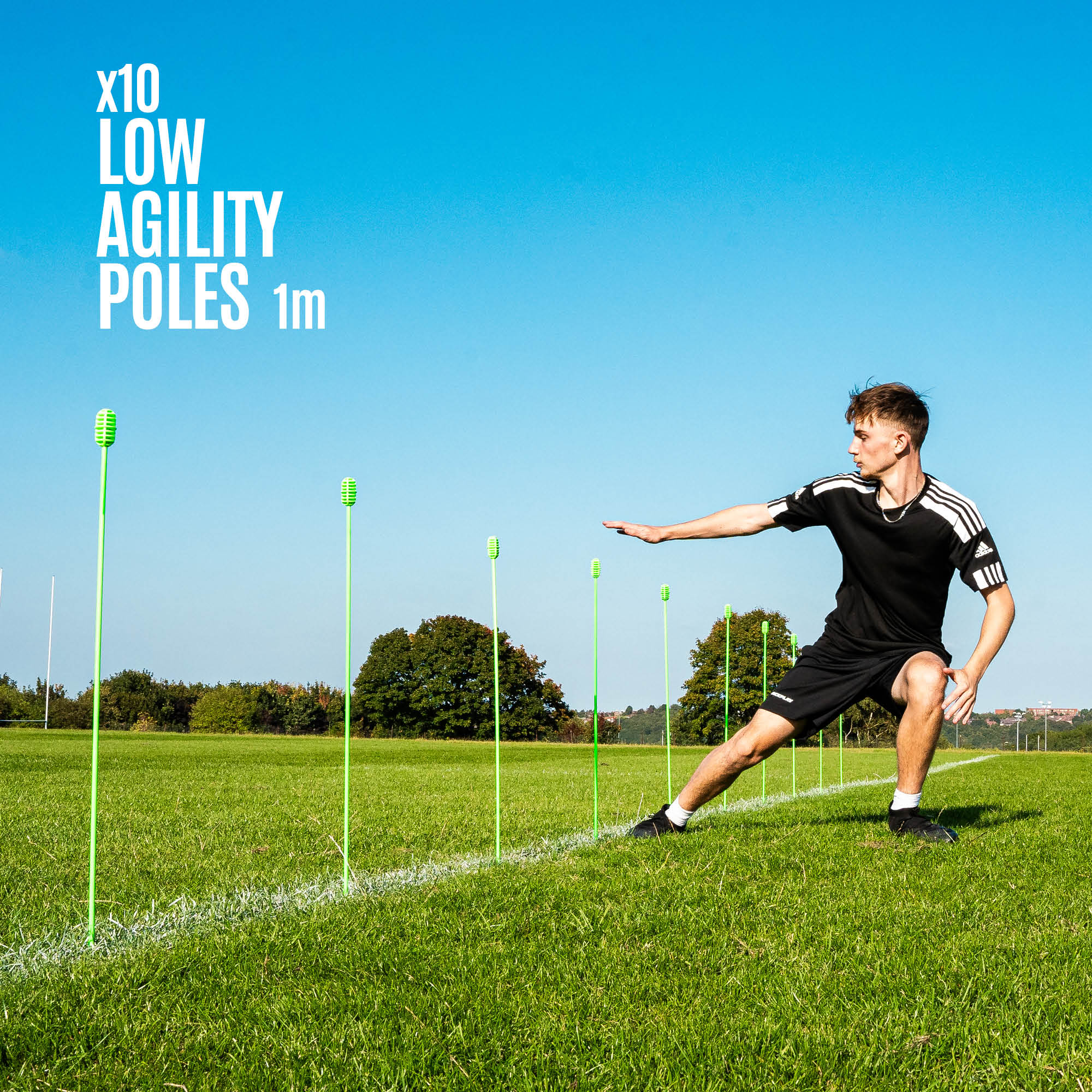 Agility Poles & Bases (set of 5) - Image 4