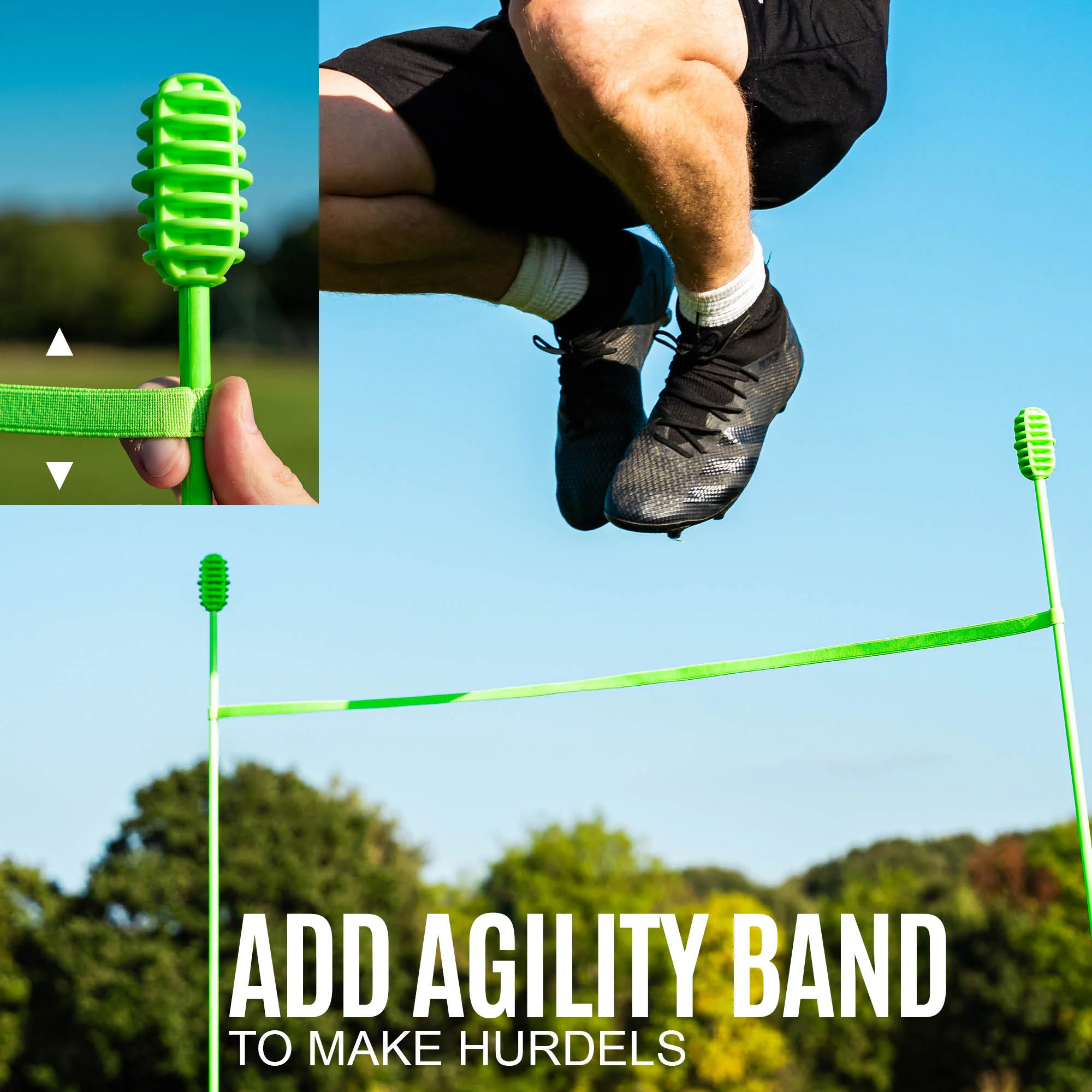 Agility Poles & Bases (set of 5) - Image 6