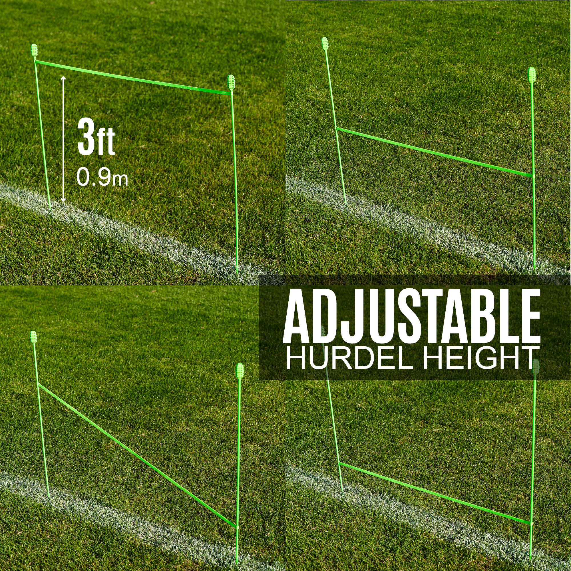 Agility Poles & Bases (set of 5) - Image 7