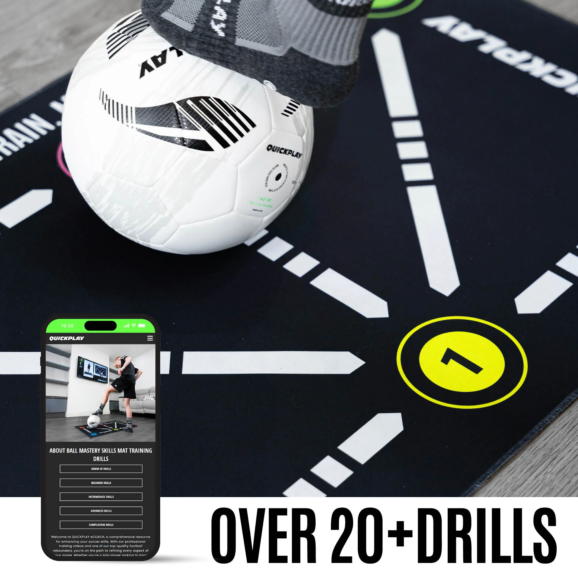 Ball Mastery Skills Mat - Image 2
