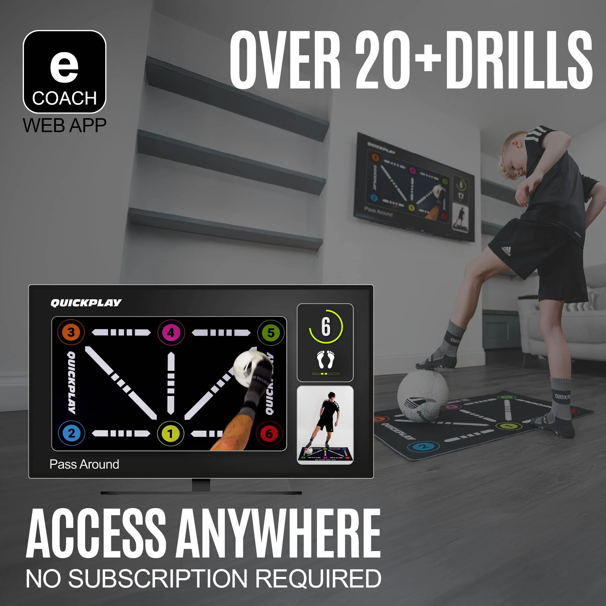 Ball Mastery Skills Mat - Image 9