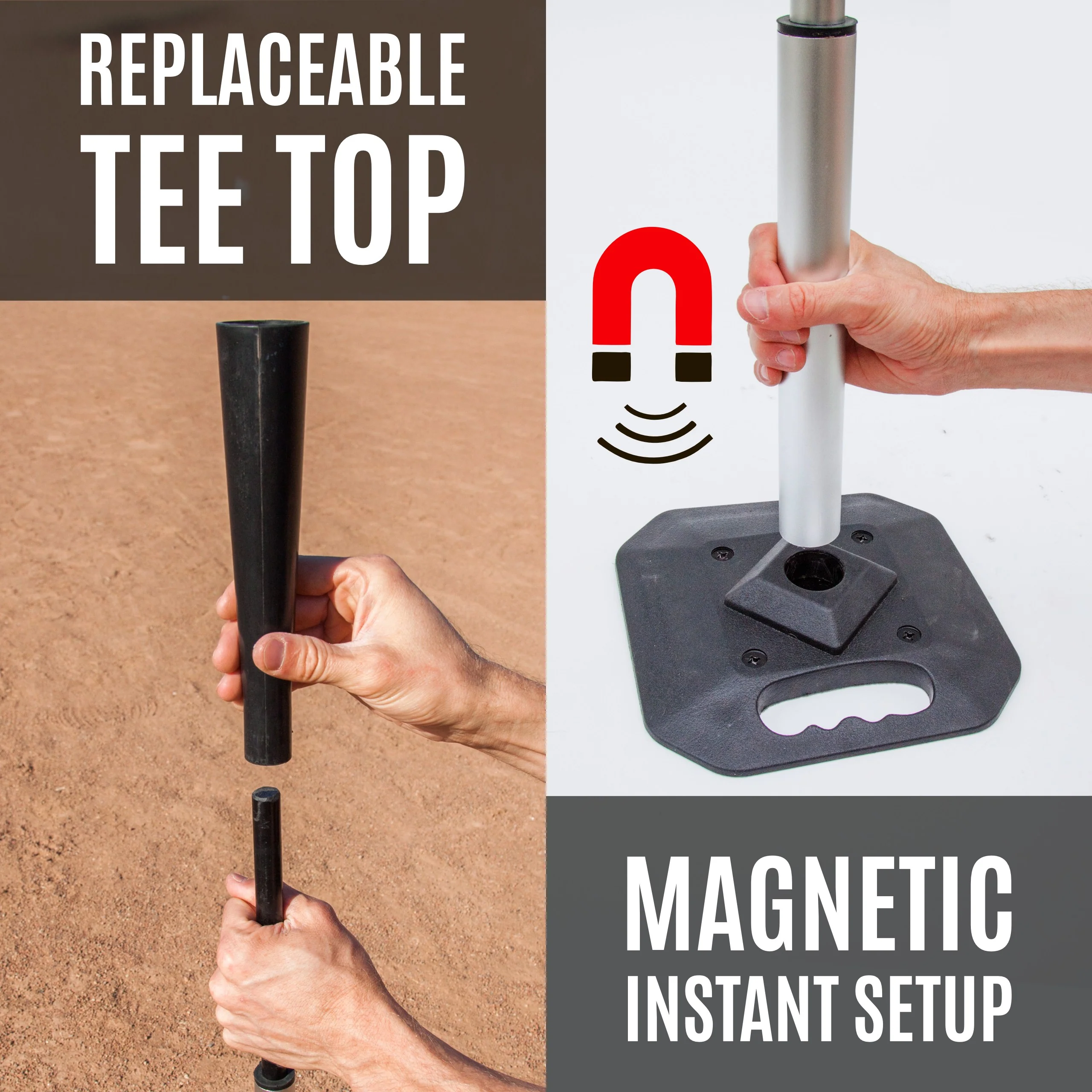 Baseball Batting Tee - Pro Grade Hitting Tee - Image 3