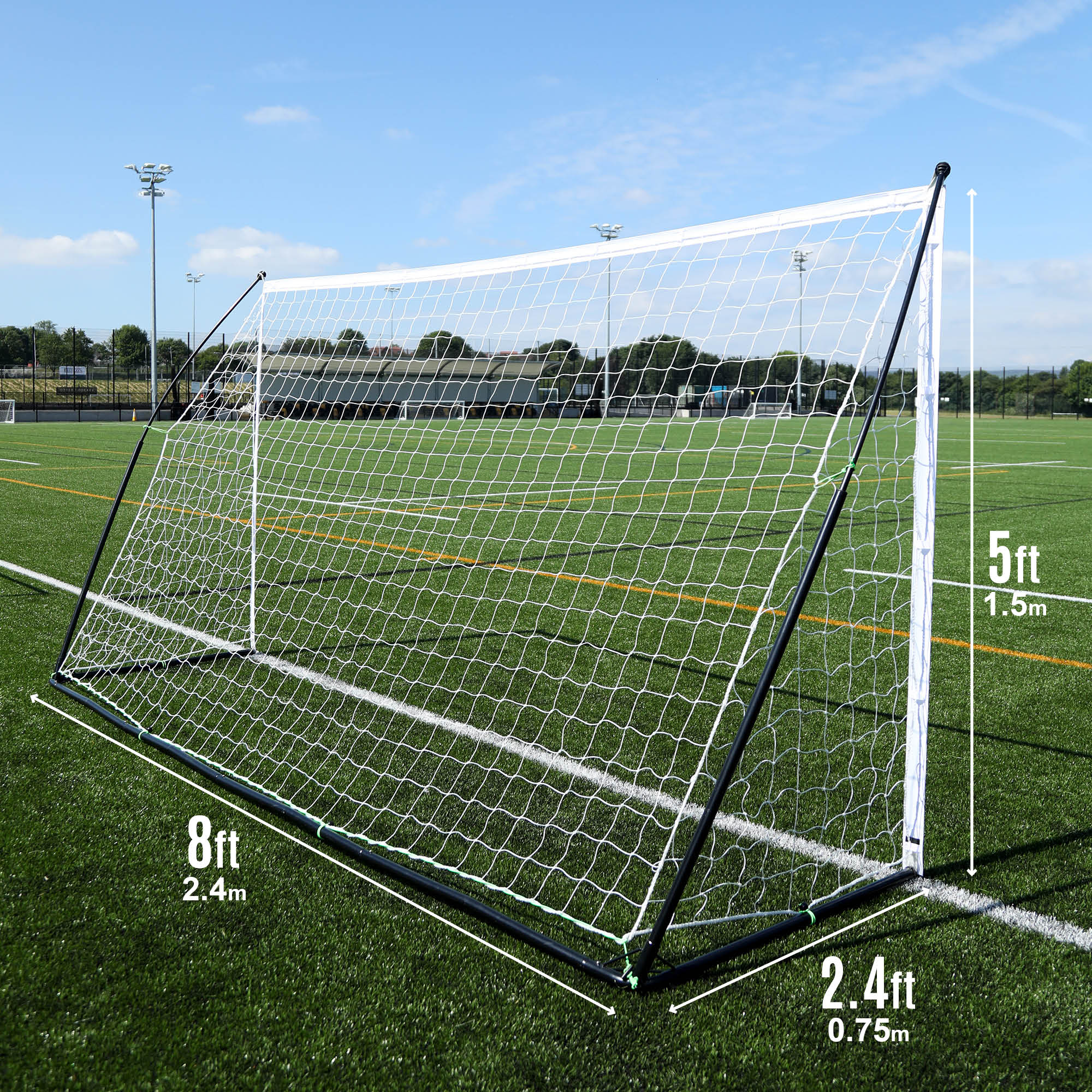 KICKSTER Elite Portable Soccer Goal 8x5' - Image 4