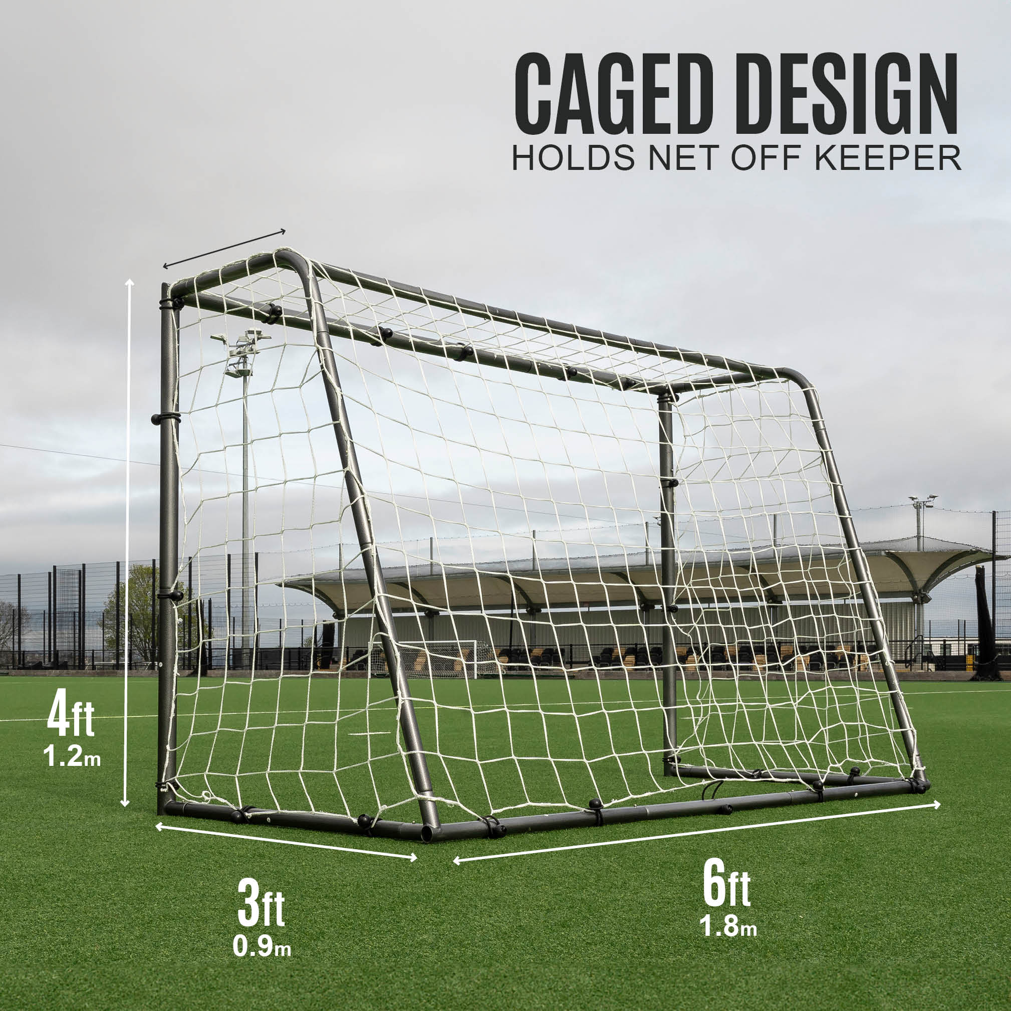 GS Series Soccer Goal 6x4' - Image 6