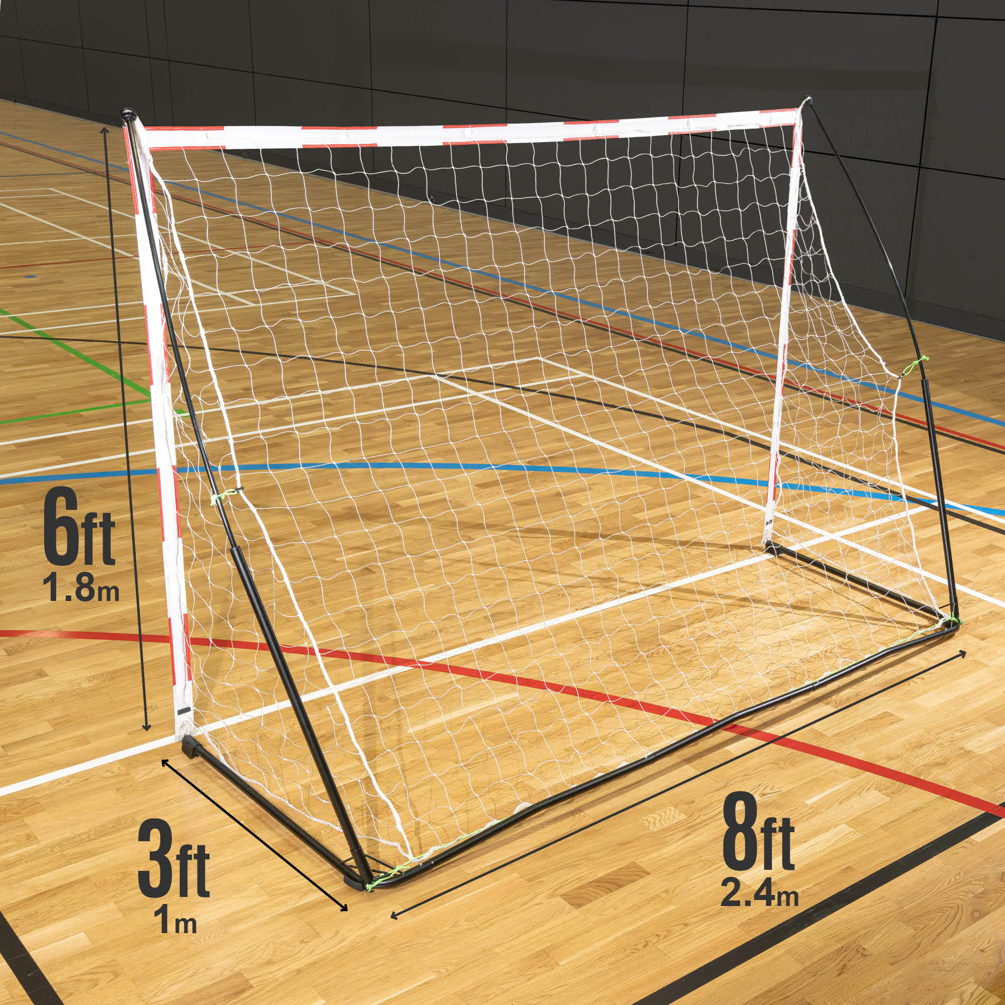Portable Youth Handball Goal 7.8x5.5' - Image 6