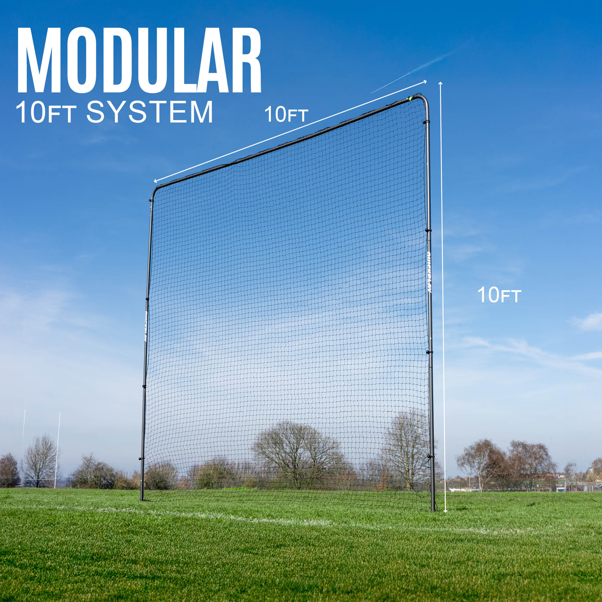 10ft Barrier Net System In-Ground (Multiple Sizes) - Image 11