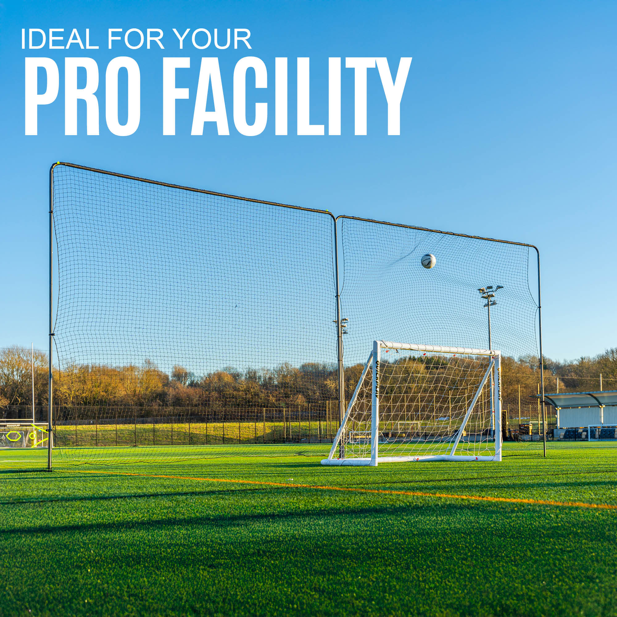 10ft Barrier Net System In-Ground (Multiple Sizes) - Image 4
