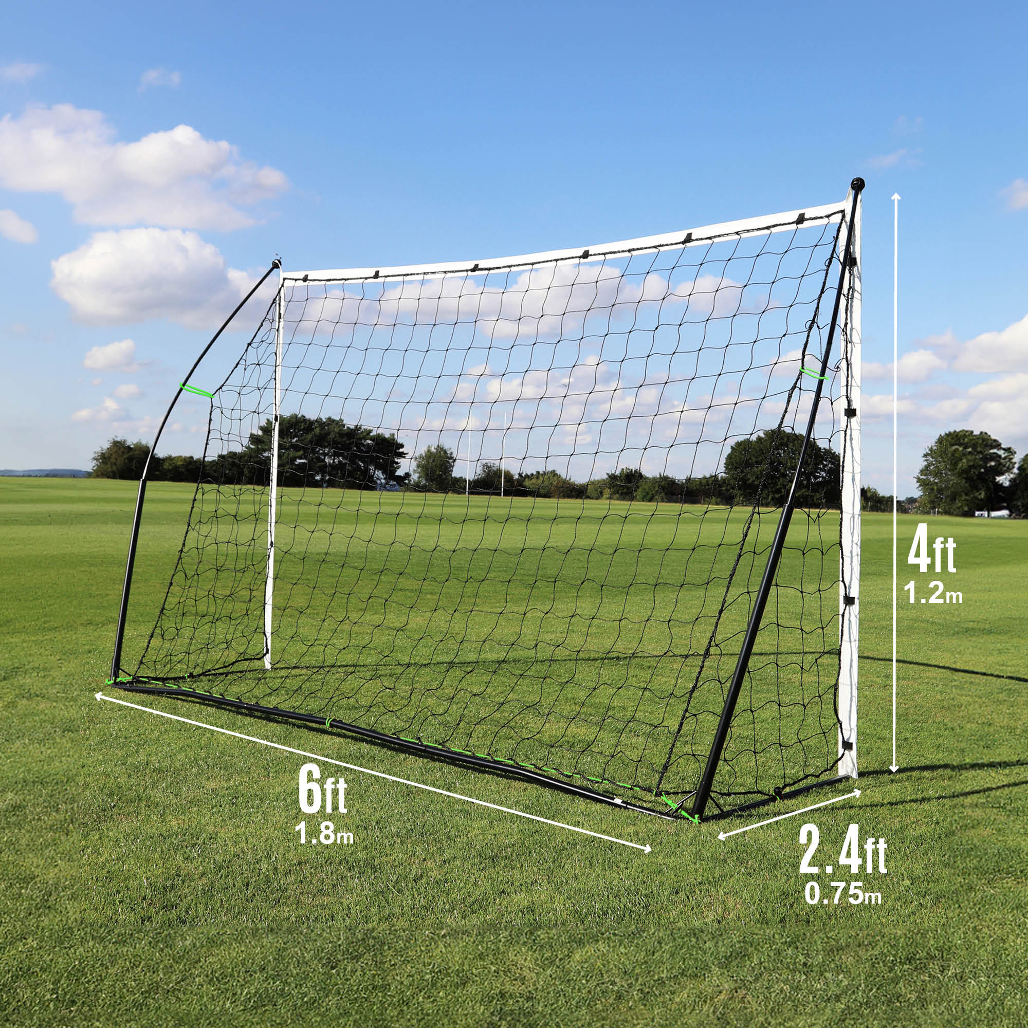 KICKSTER Portable Soccer Goal 6x4' - Image 6