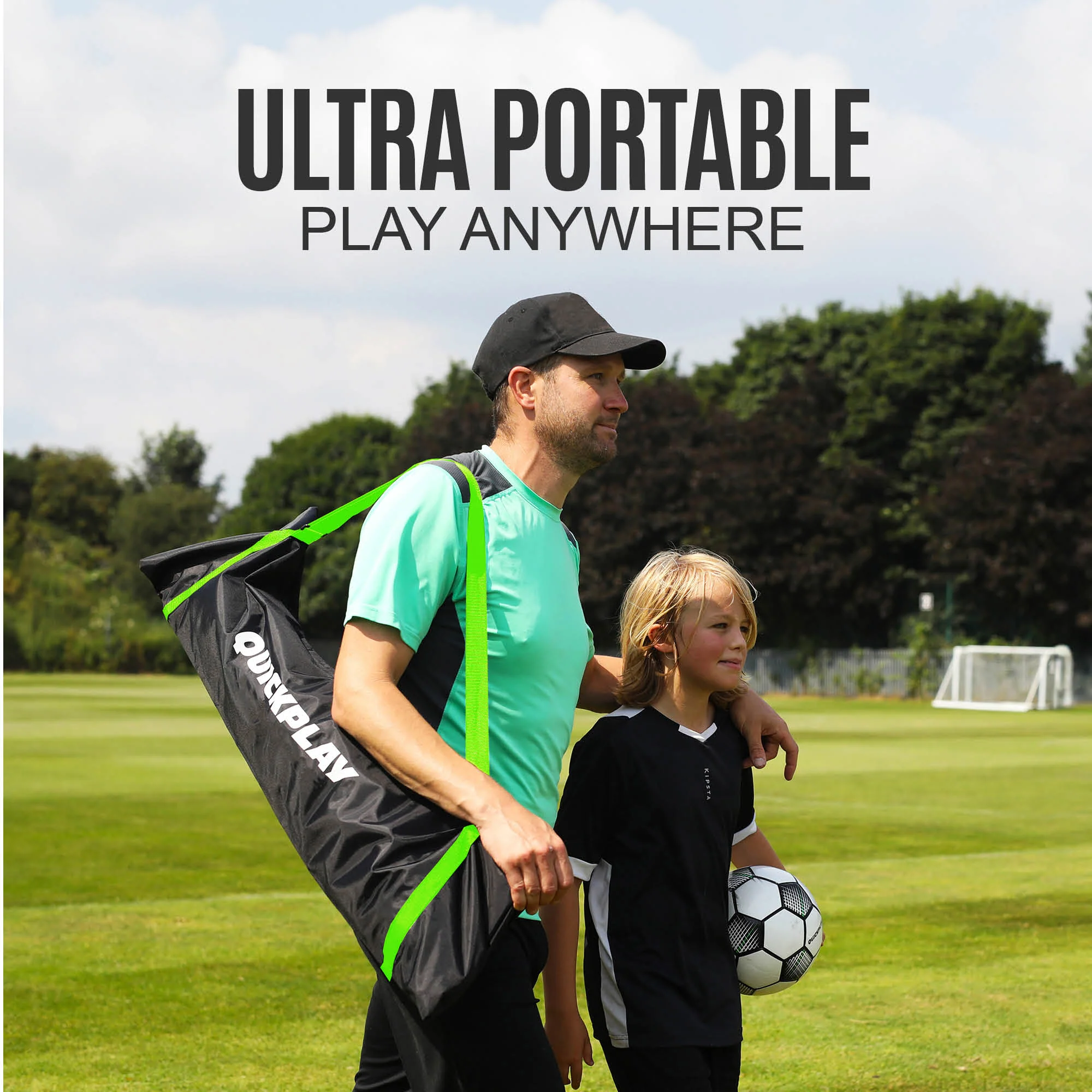 KICKSTER Portable Soccer Goal 8x5' - Image 3