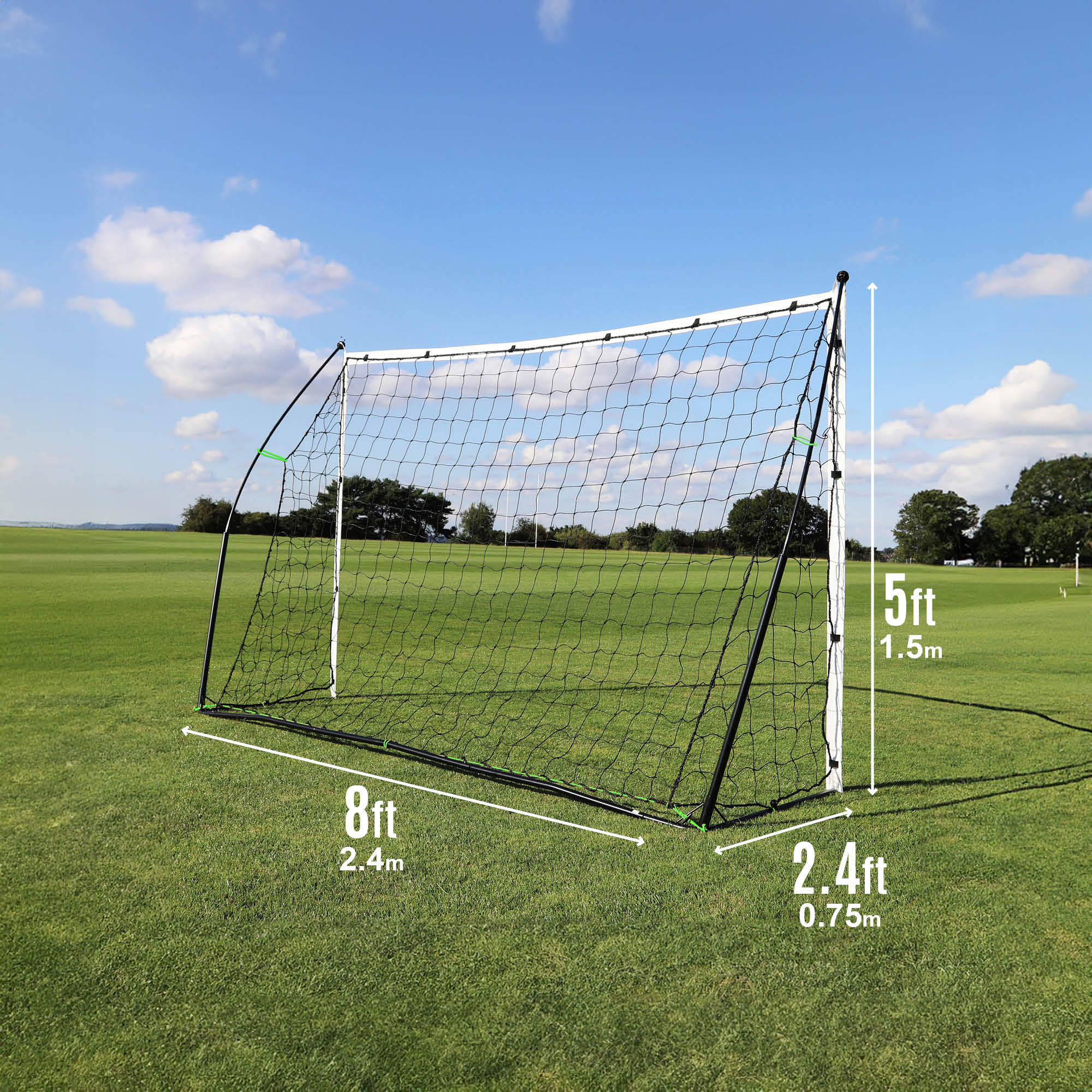 KICKSTER Portable Soccer Goal 8x5' - Image 4