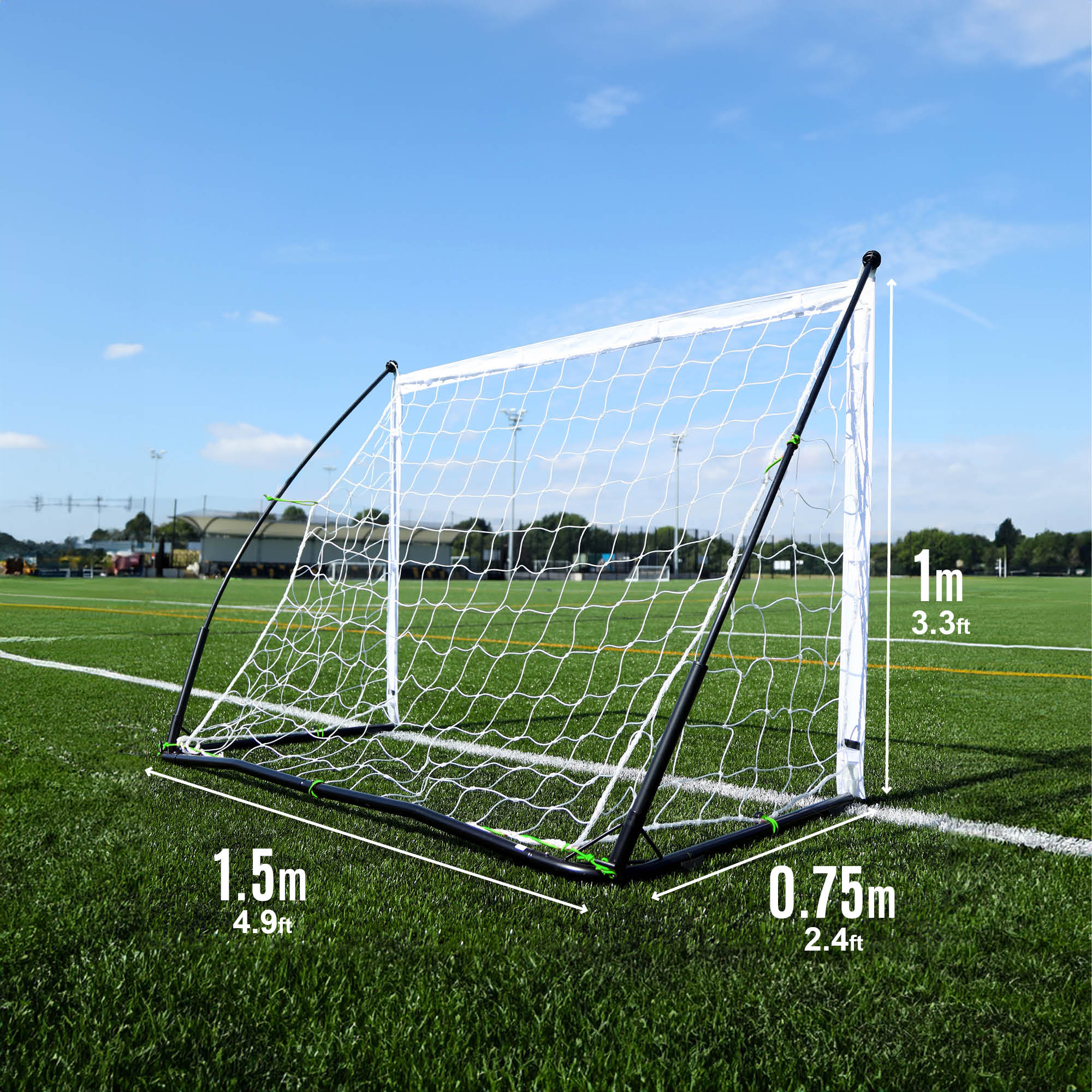 KICKSTER Elite Portable Soccer Goal 5x3' - Image 8