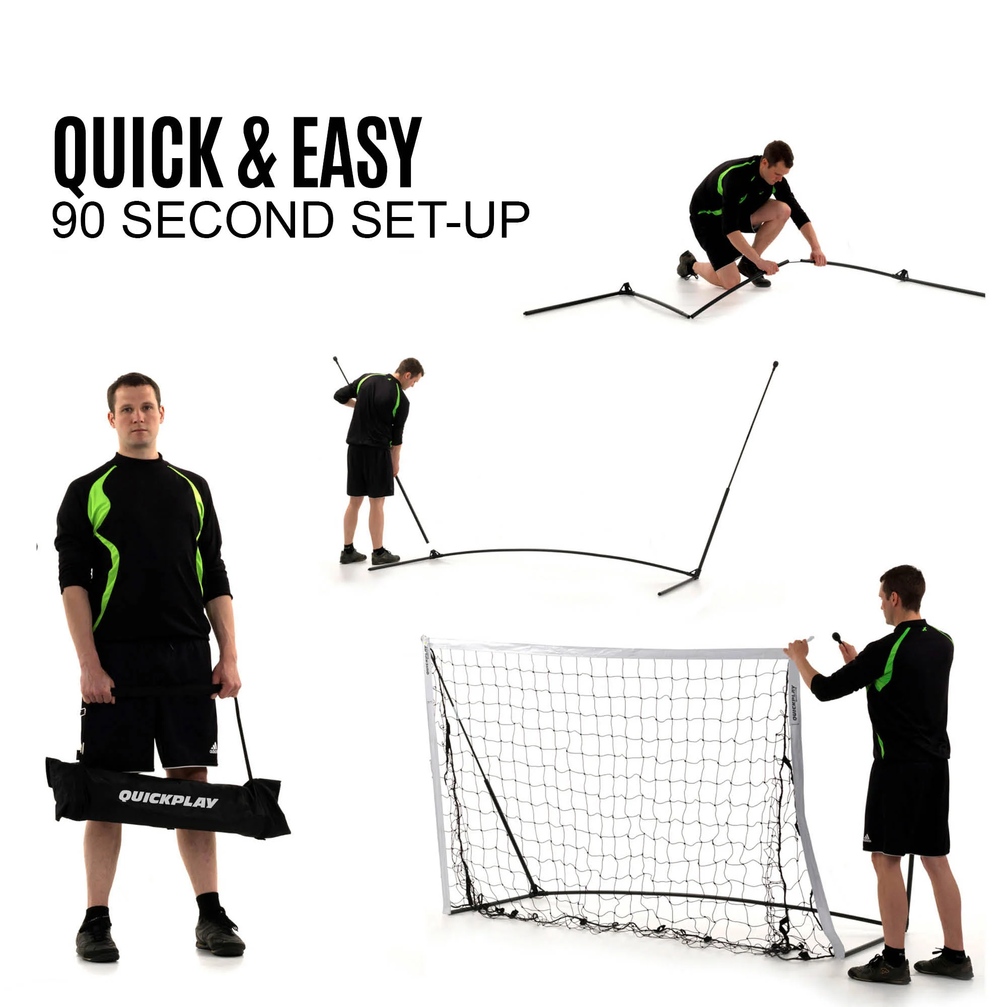 KICKSTER Elite Portable Soccer Goal 6x4' - Image 7