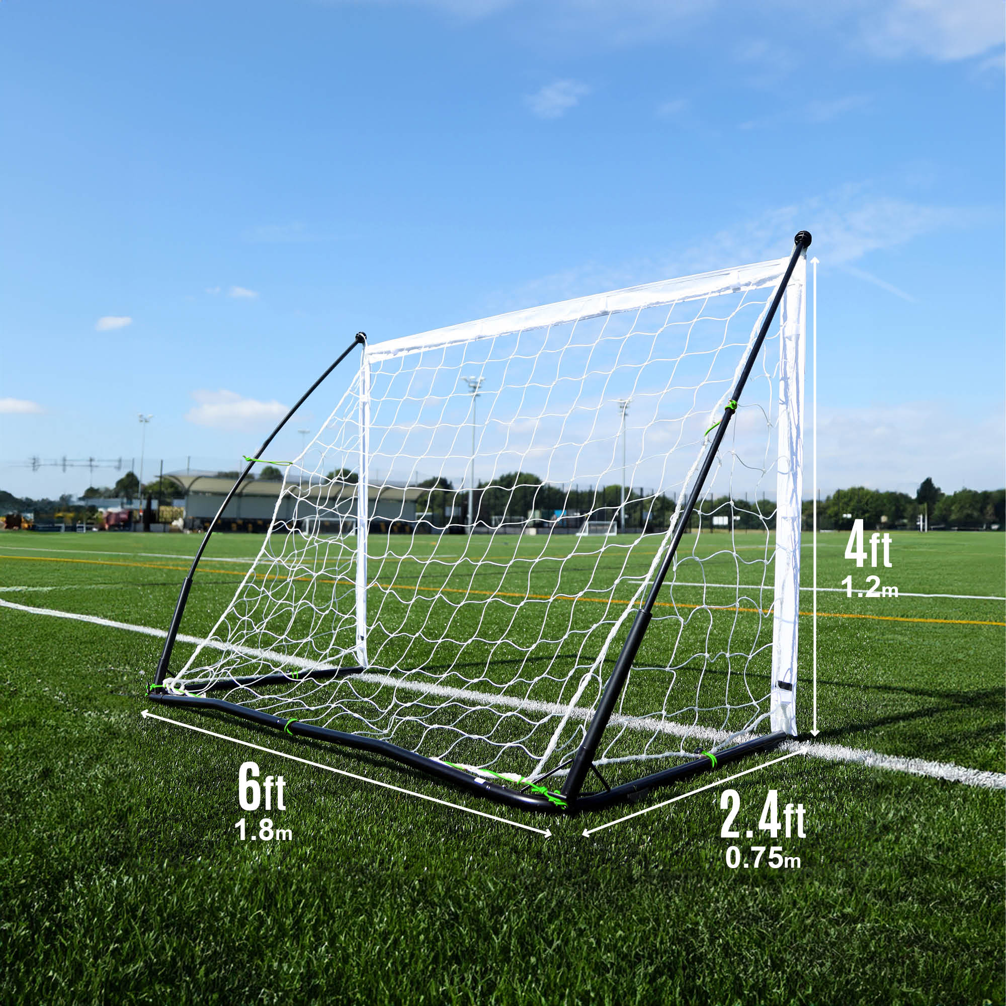 KICKSTER Elite Portable Soccer Goal 6x4' - Image 9