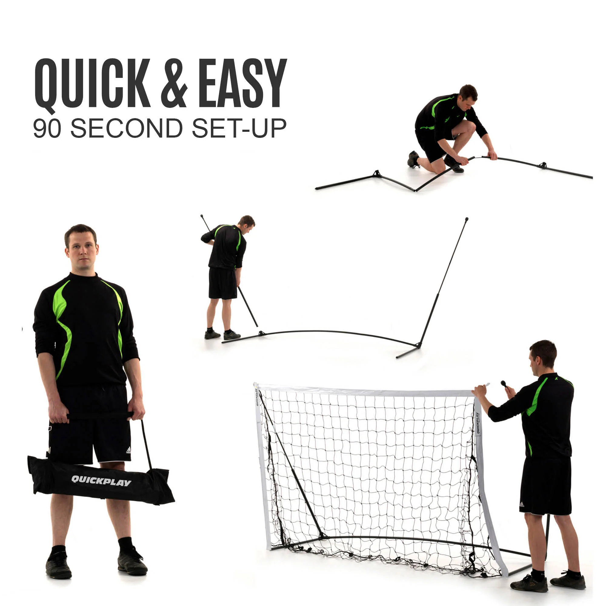 KICKSTER Portable Futsal Goal 9.8x6.5' - Image 8