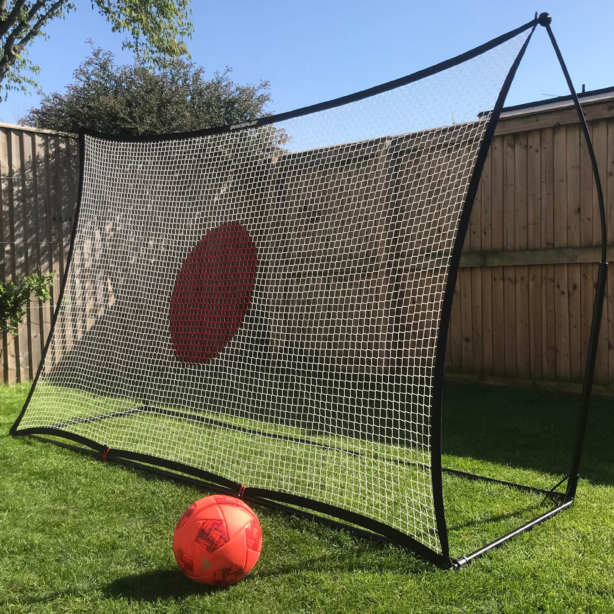 KICKSTER 2-in-1 Soccer Goal / Soccer Rebounder 8x5' - Image 7