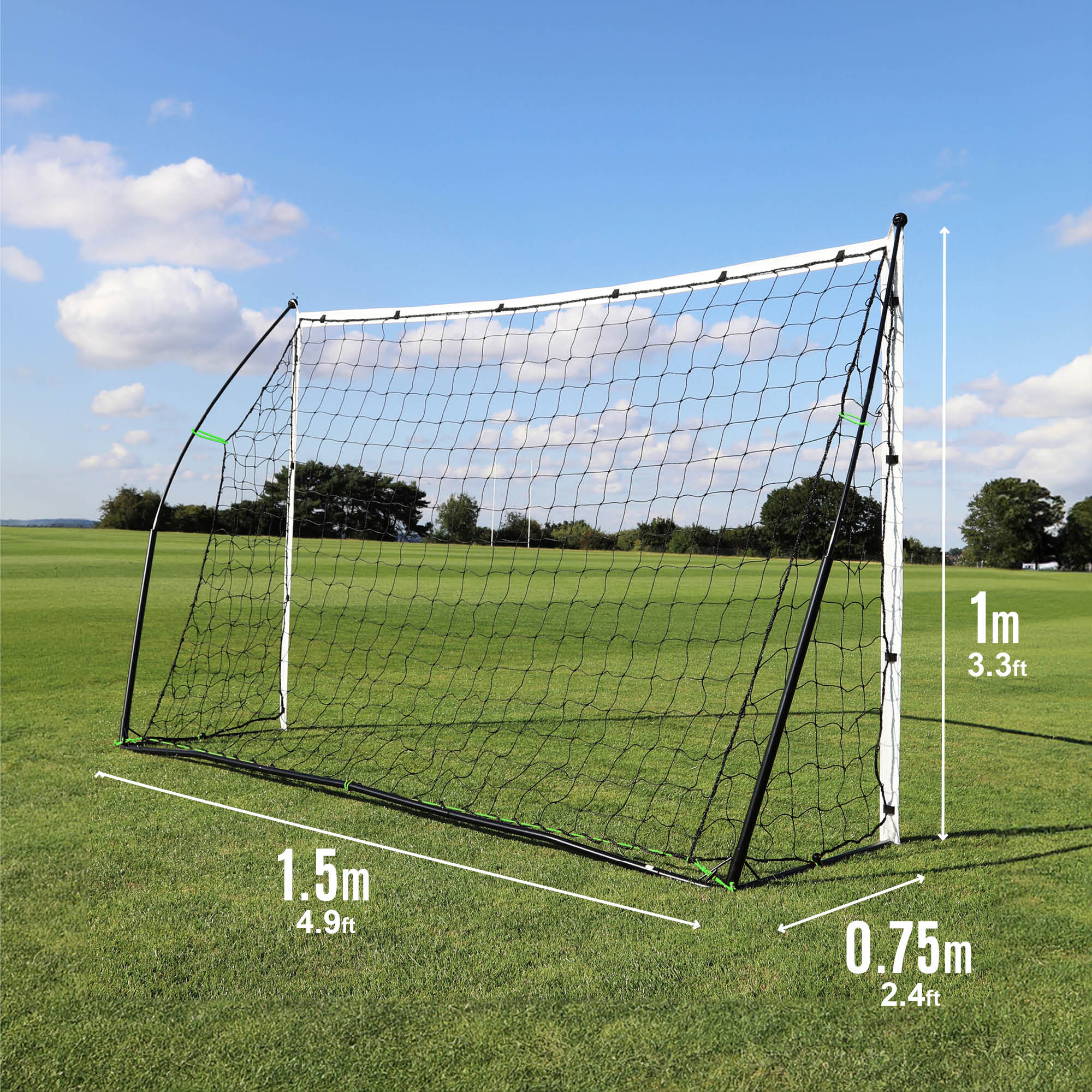 KICKSTER Portable Soccer Goal 5x3' - Image 6