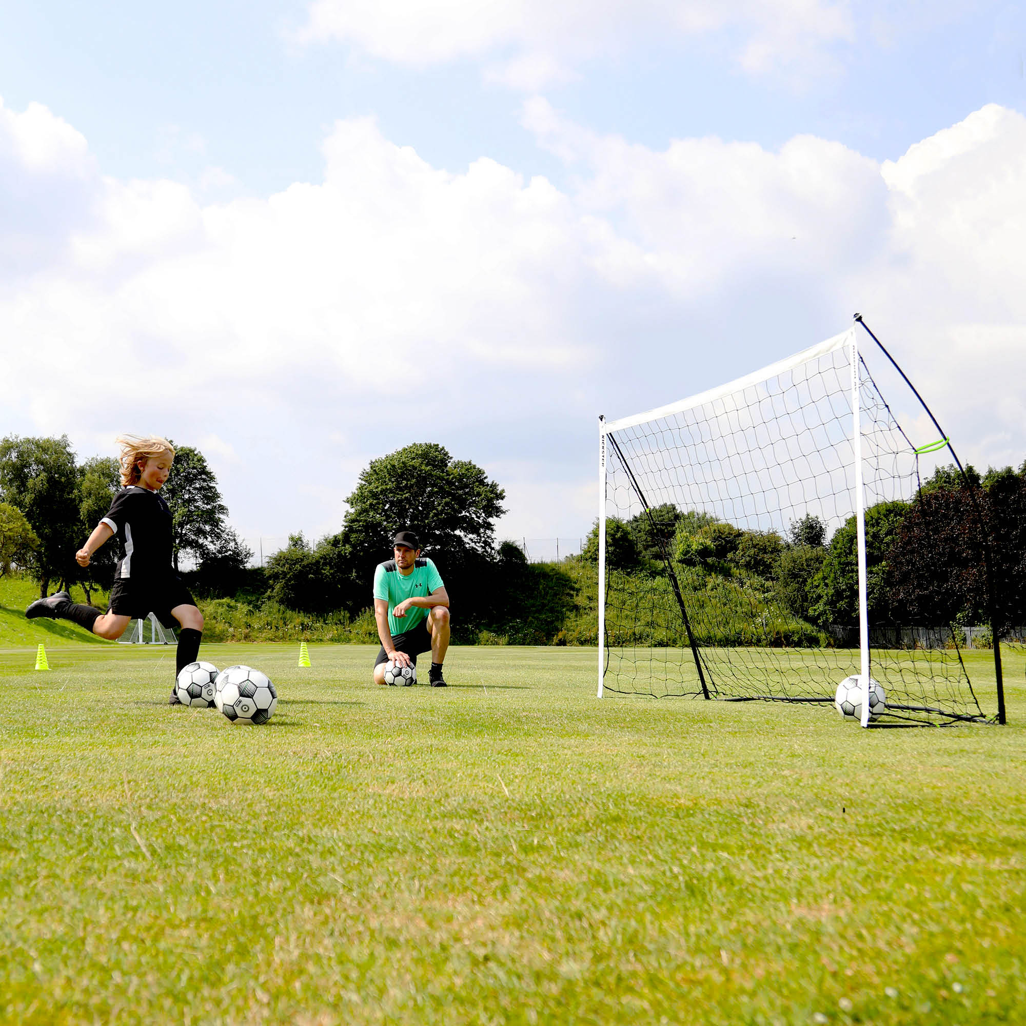 KICKSTER Portable Soccer Goal 5x3' - Image 7
