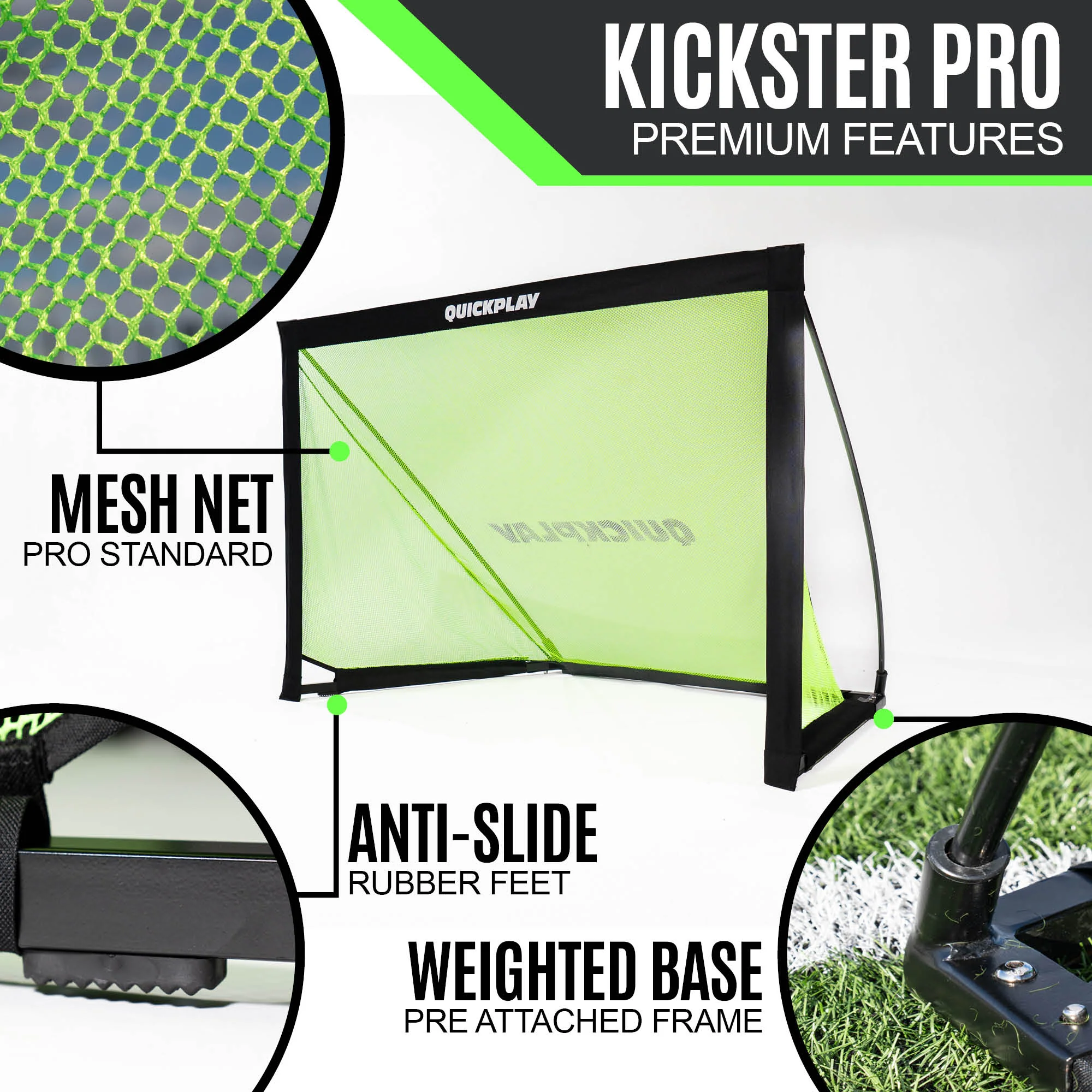 KICKSTER PRO soccer Goal 5x3' - Image 6