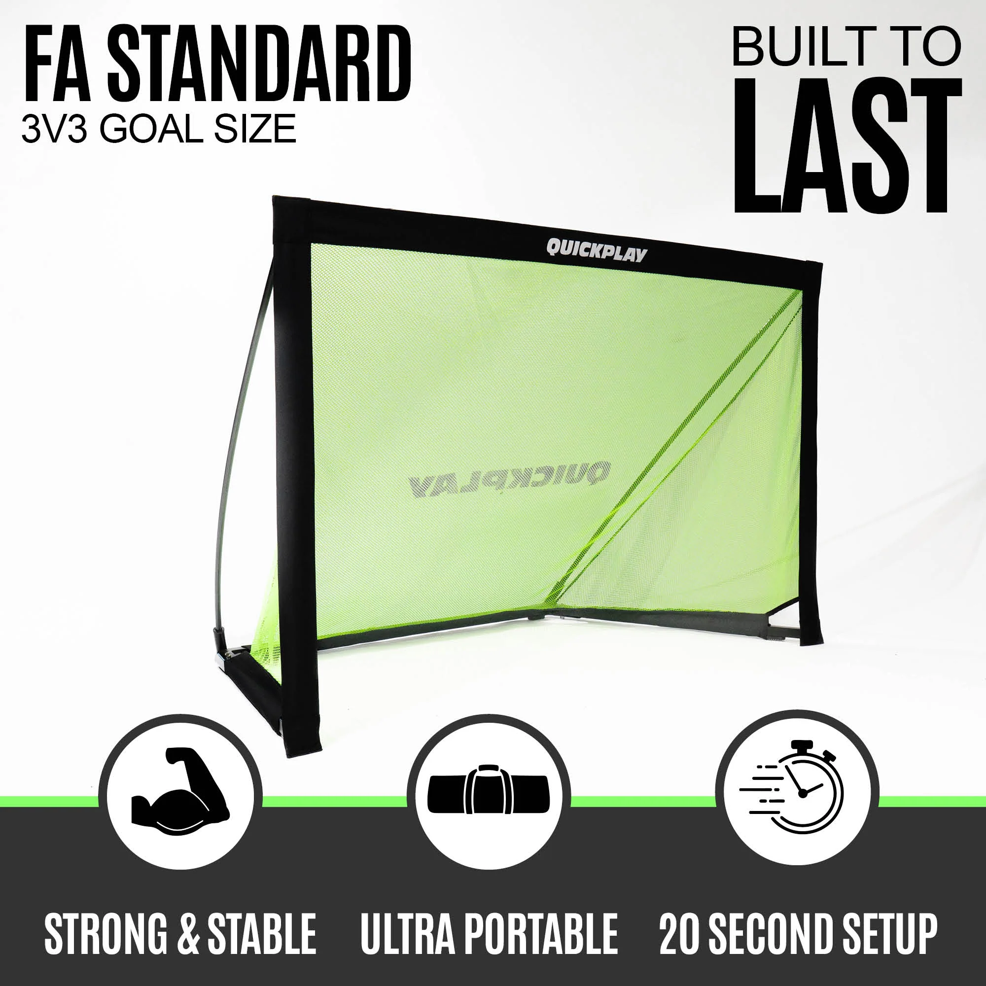 KICKSTER PRO soccer Goal 5x3' - Image 7