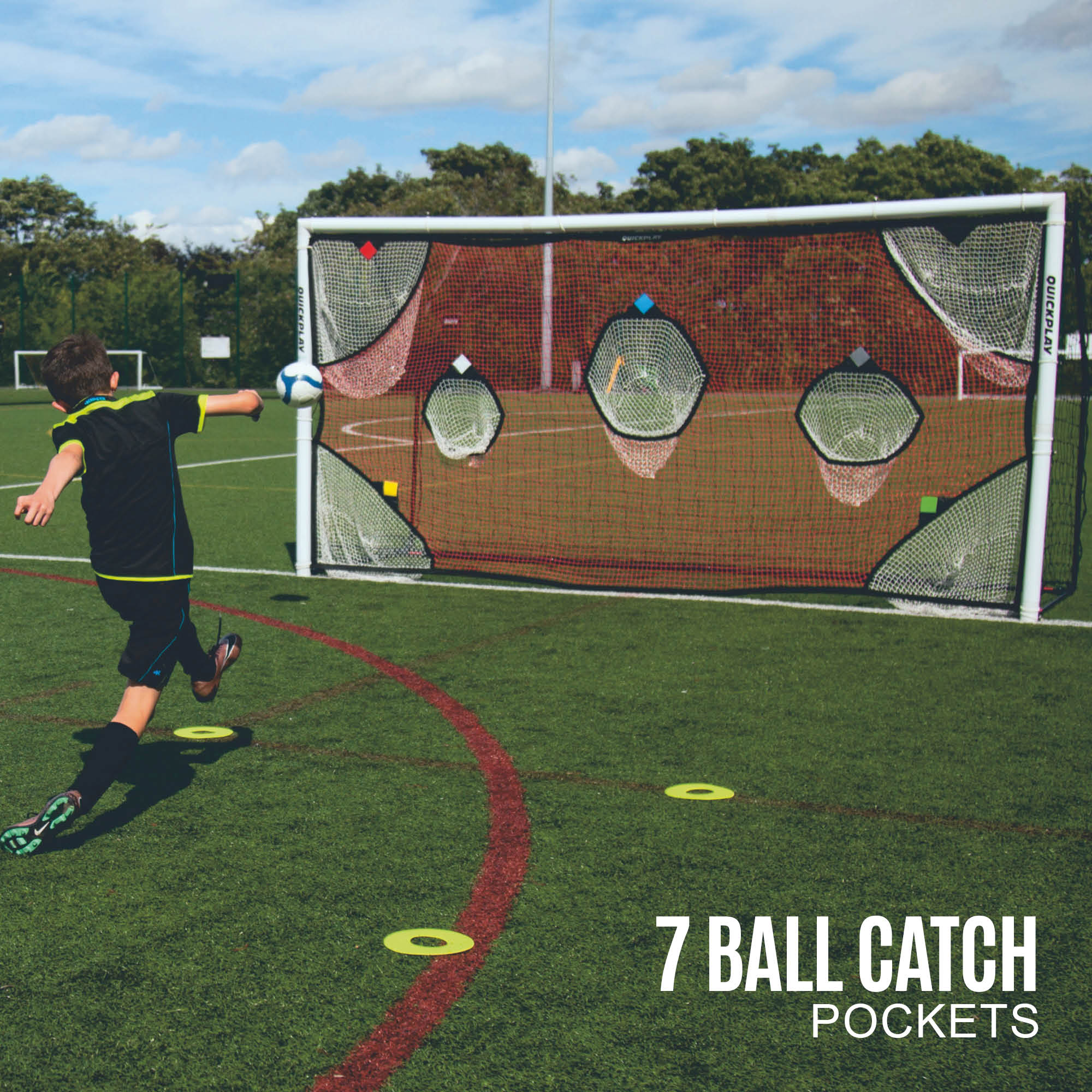 TARGET Net for soccer goals 12x6' (excl. goal) - Image 4