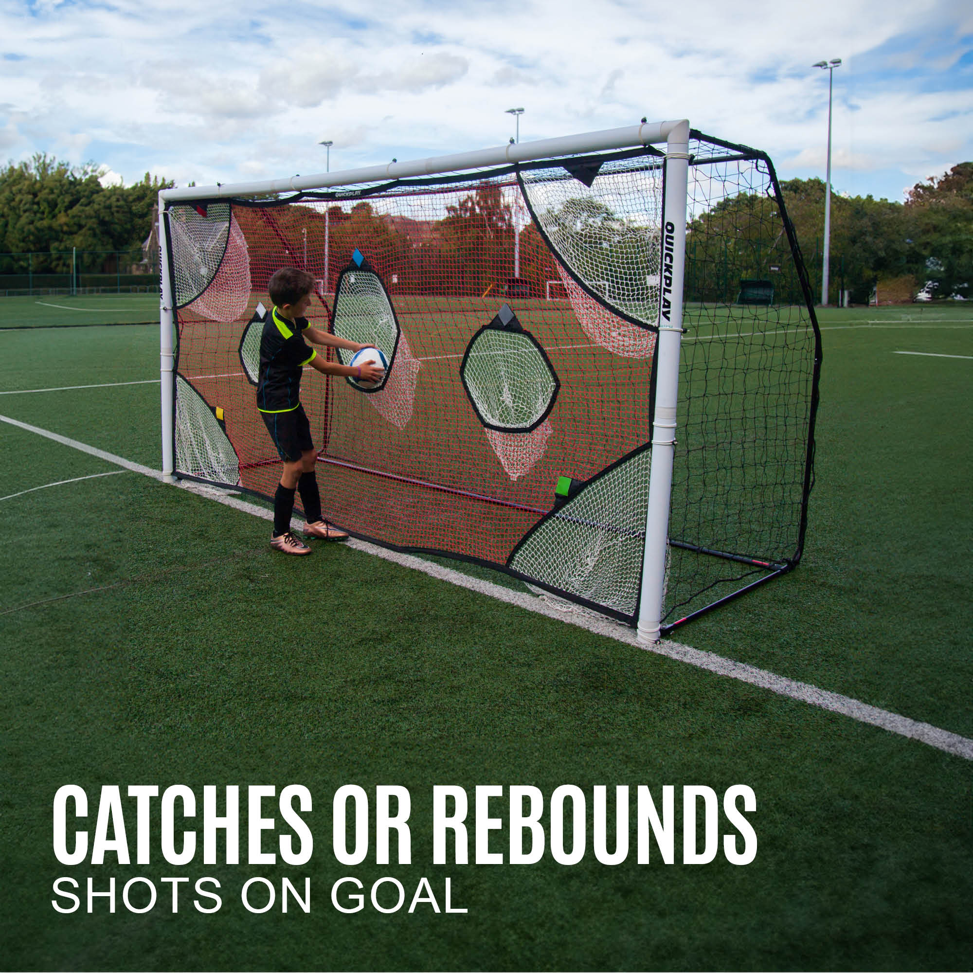 TARGET Net for soccer goals 12x6' (excl. goal) - Image 5