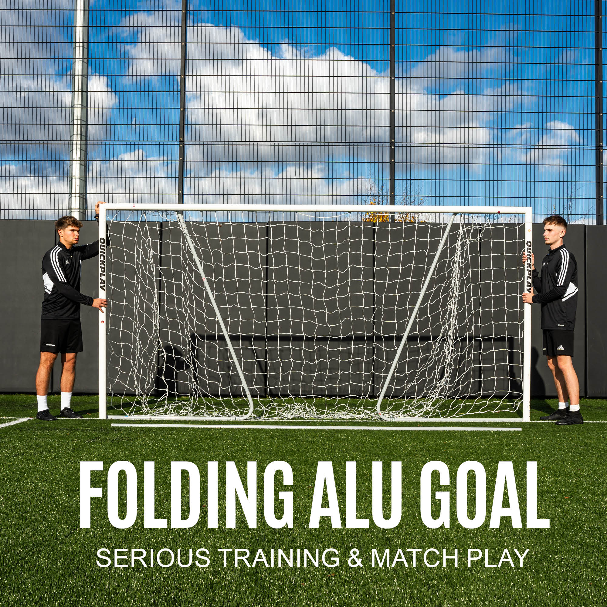 PRO ALU Match60 Soccer Goal 12x6' - Image 3