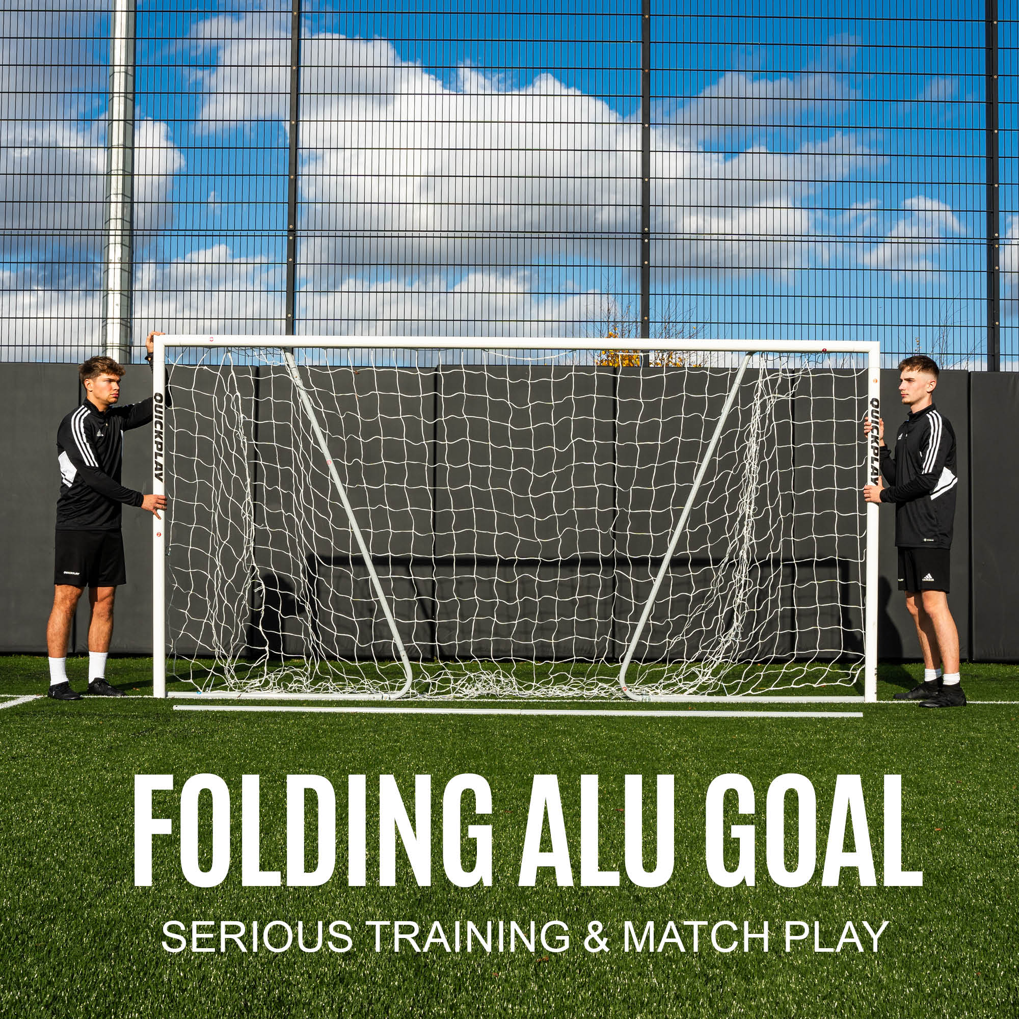 PRO ALU Match60 Futsal Goal 9.8x6.5' - Image 3