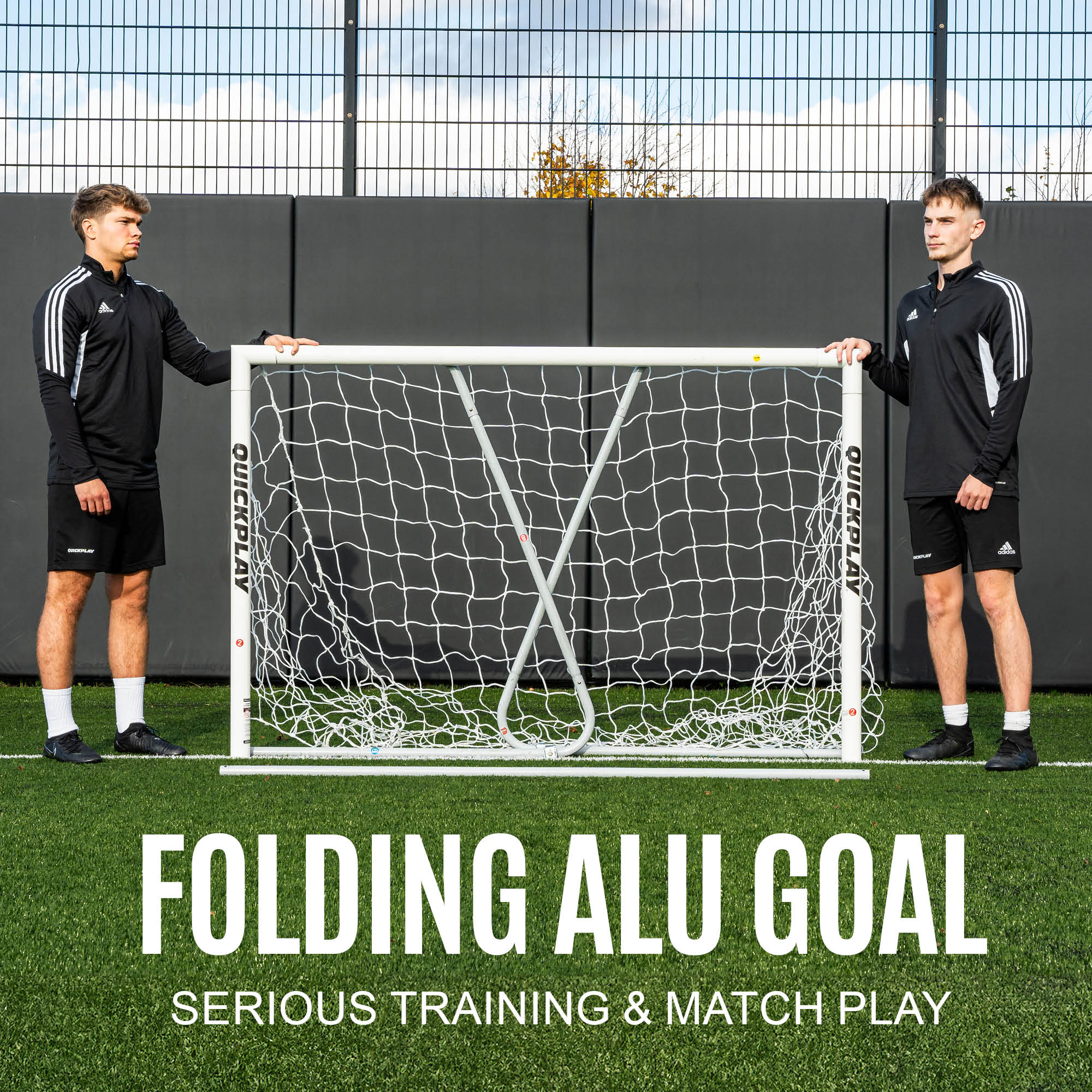 PRO ALU Match60 Soccer Goal 8x5' - Image 3