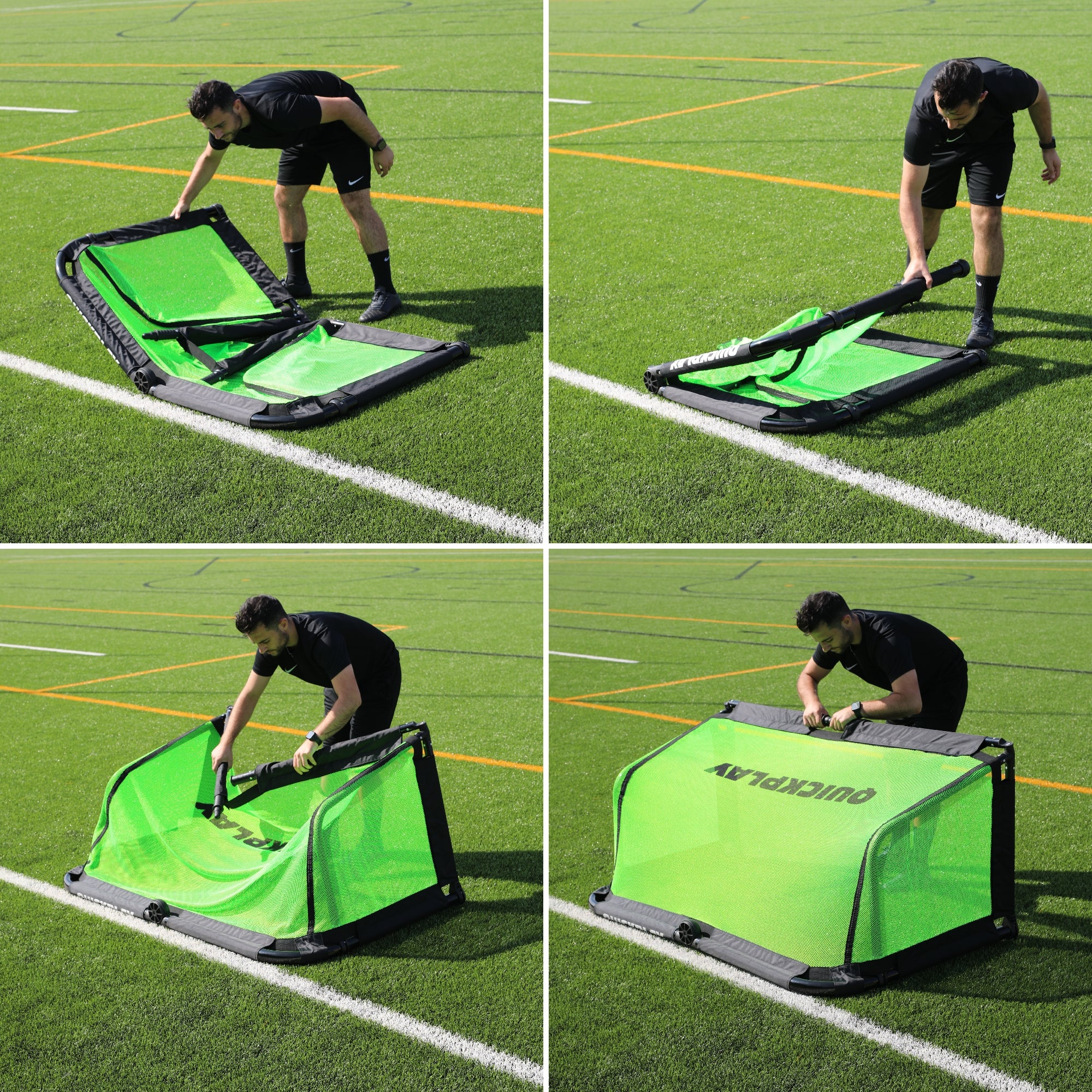 PRO ALU Training Instant Soccer Goal 5x3' - Image 4
