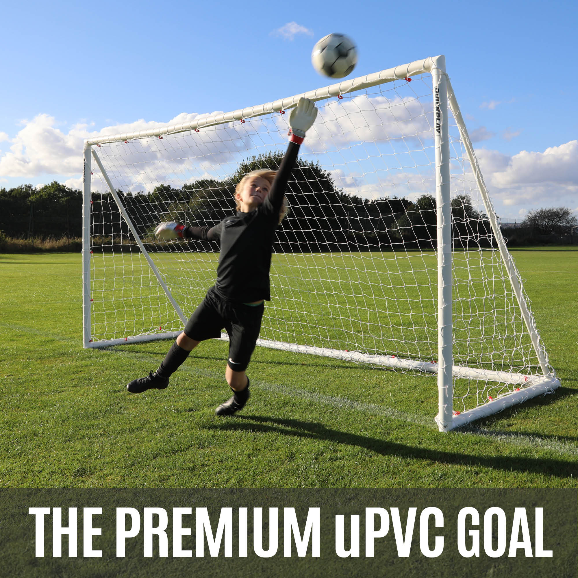 Q-FOLD Folding Soccer Goal 10 x 6' - Image 3