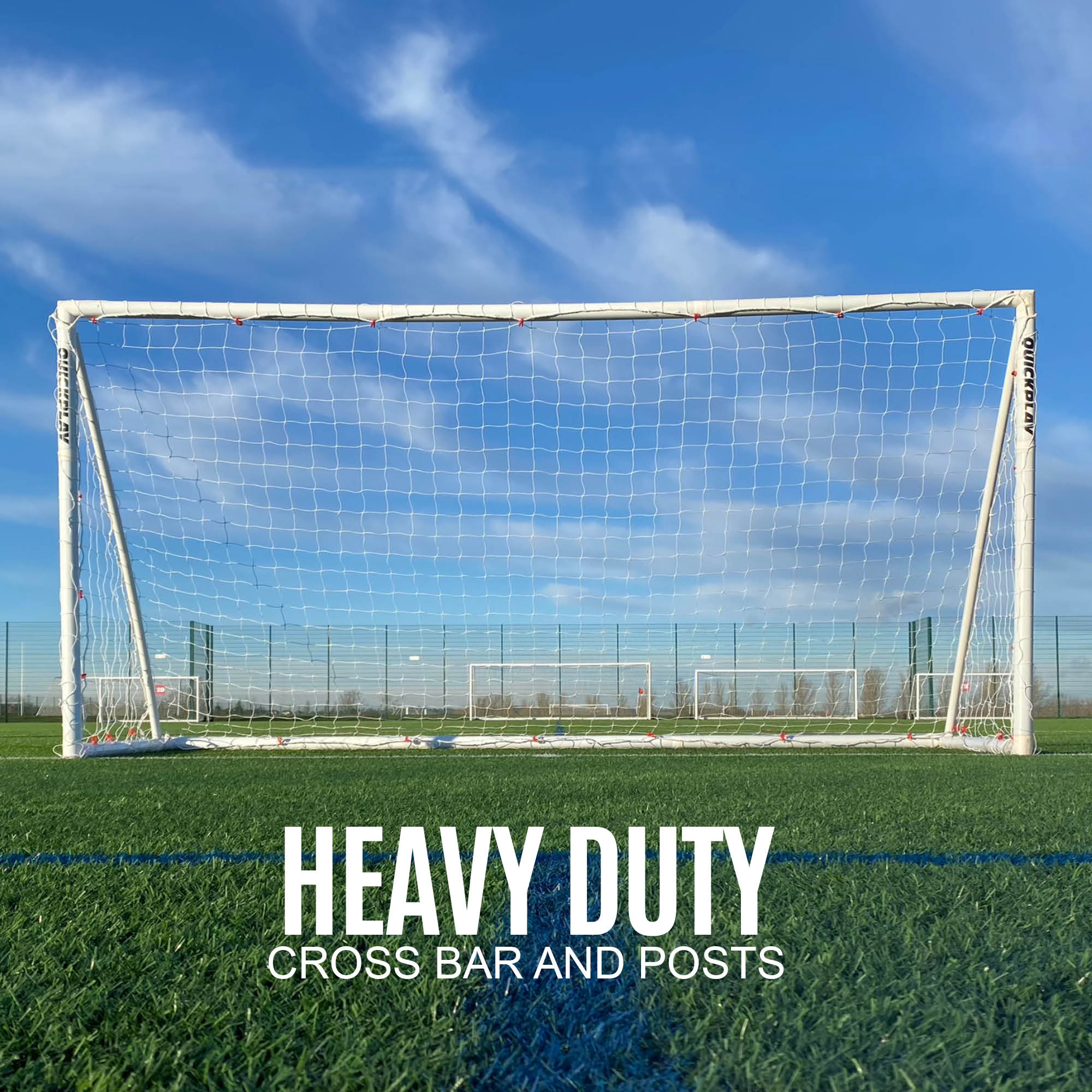 Q-FOLD Folding Soccer Goal 16x7' - Image 3