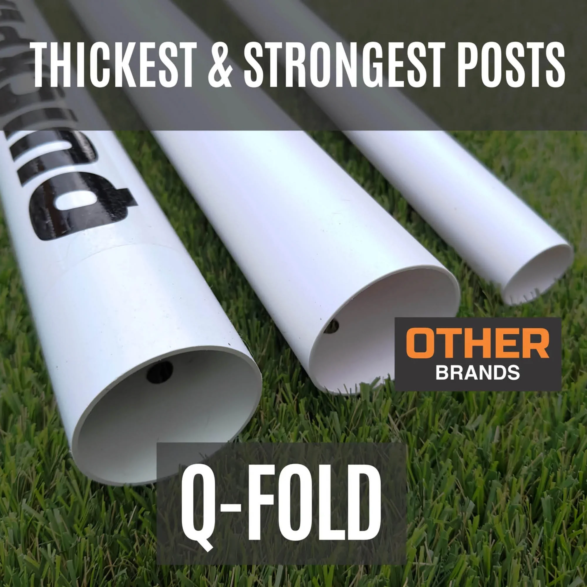 Q-FOLD Folding Soccer Goal 16x7' - Image 4