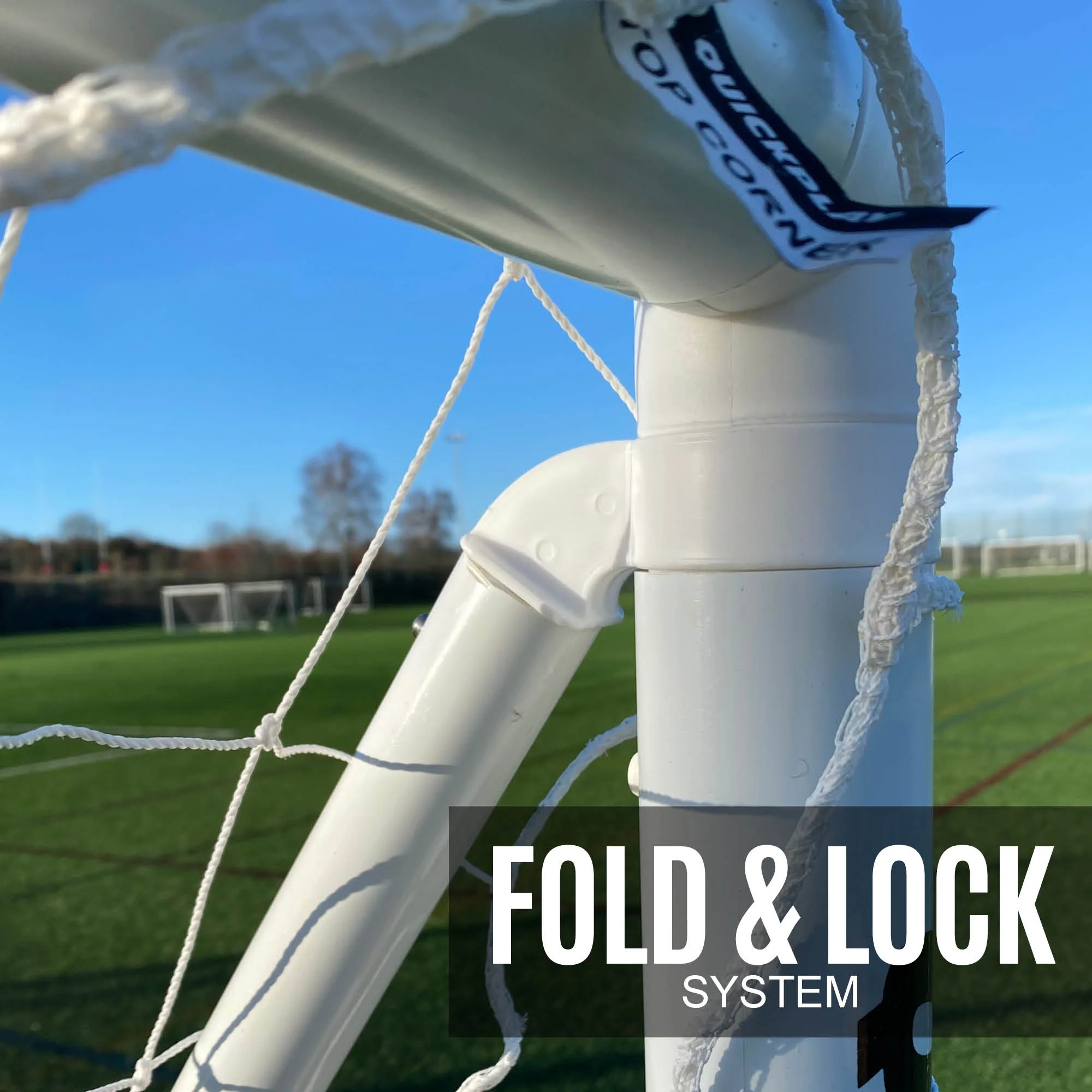 Q-FOLD Folding Soccer Goal 16x7' - Image 6