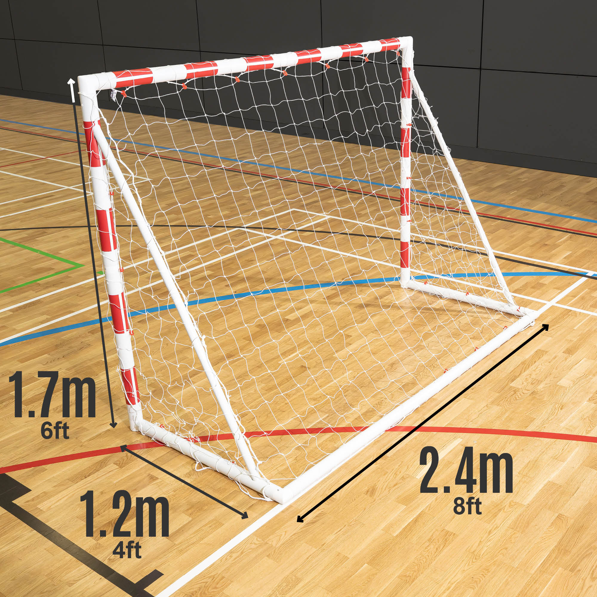 Q-FOLD Folding Jr Handball Goal 7.8x5.5' - Image 5