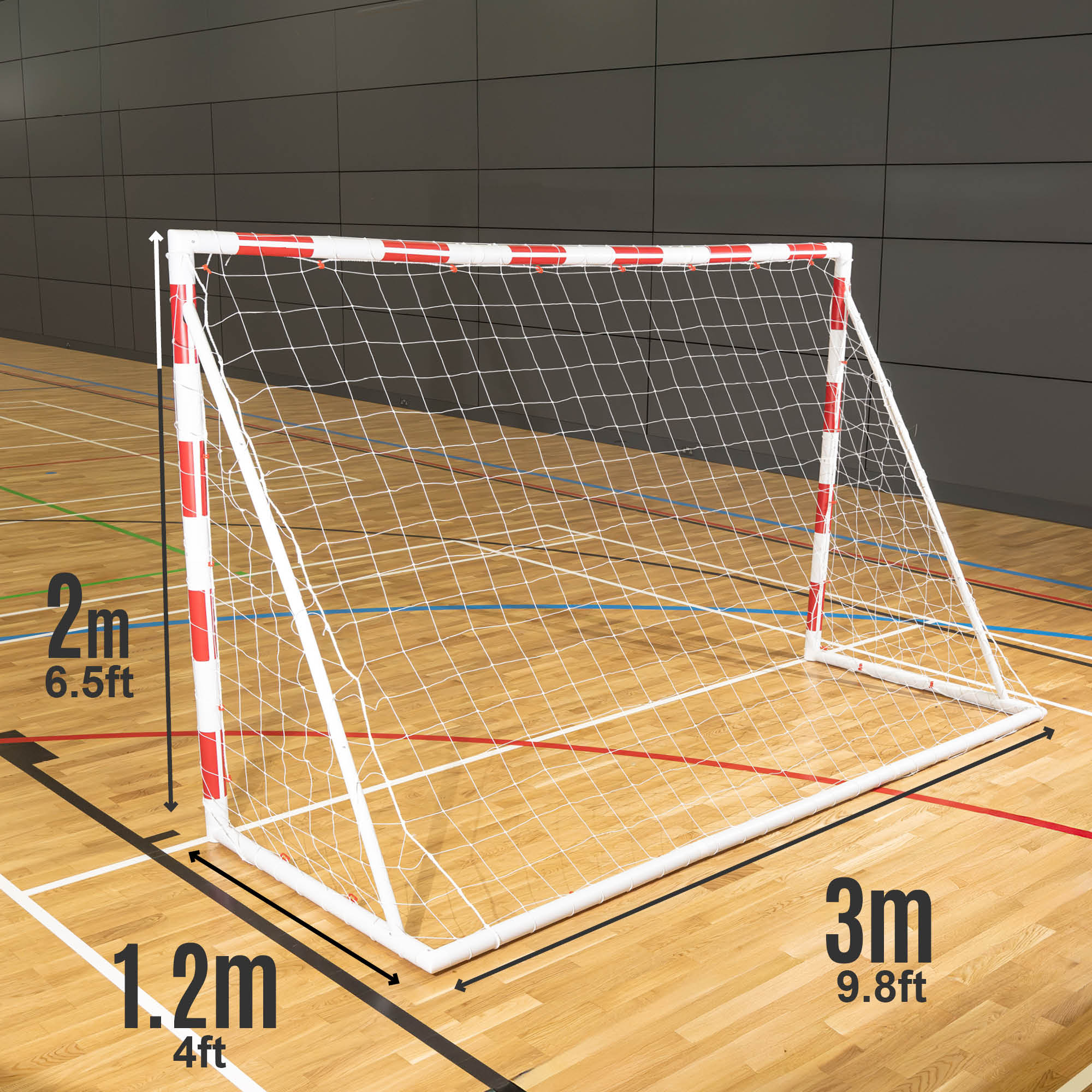 Q-FOLD Folding Handball Goal 9.8x6.5' - Image 5