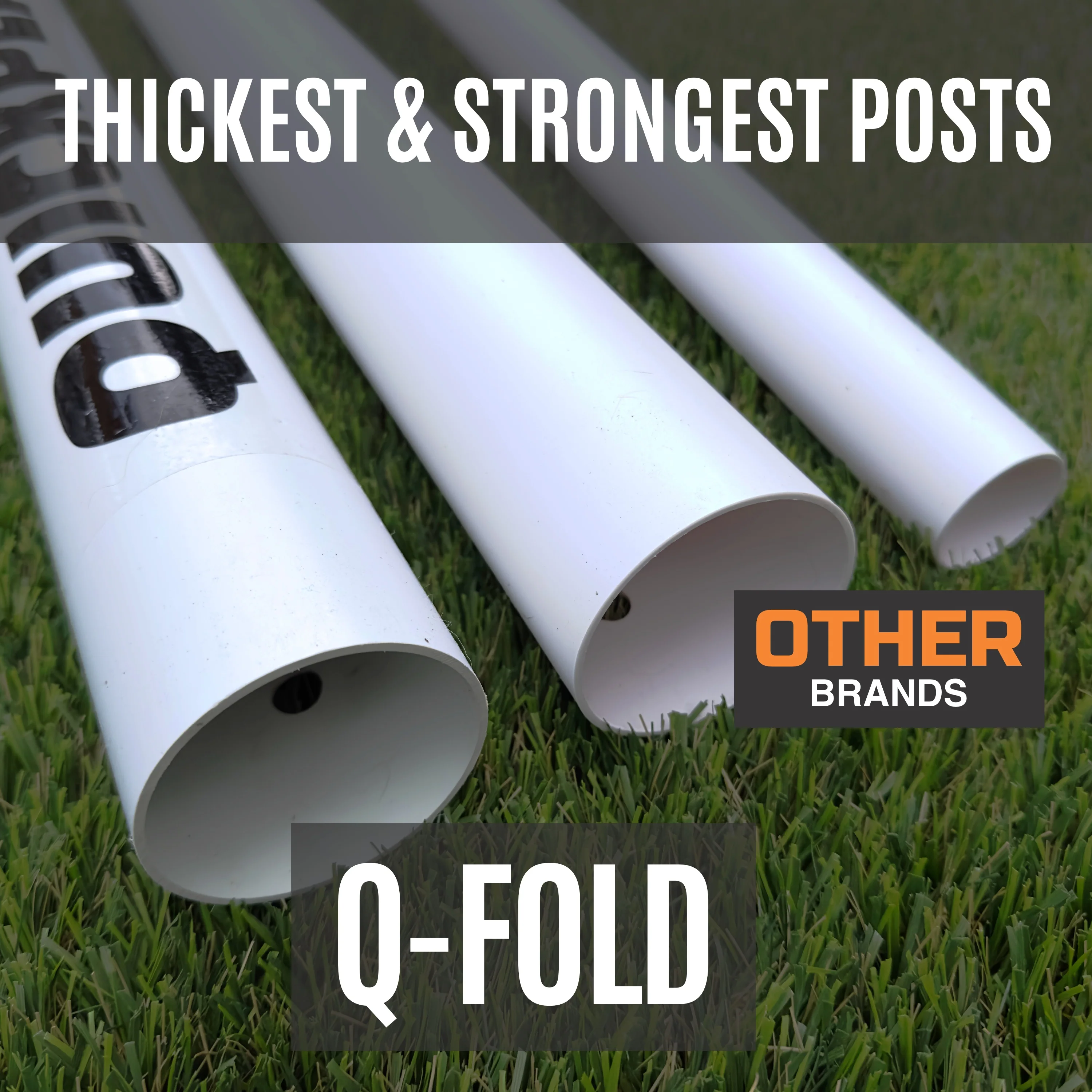Q-FOLD Folding Soccer Goal 12x6' - Image 4