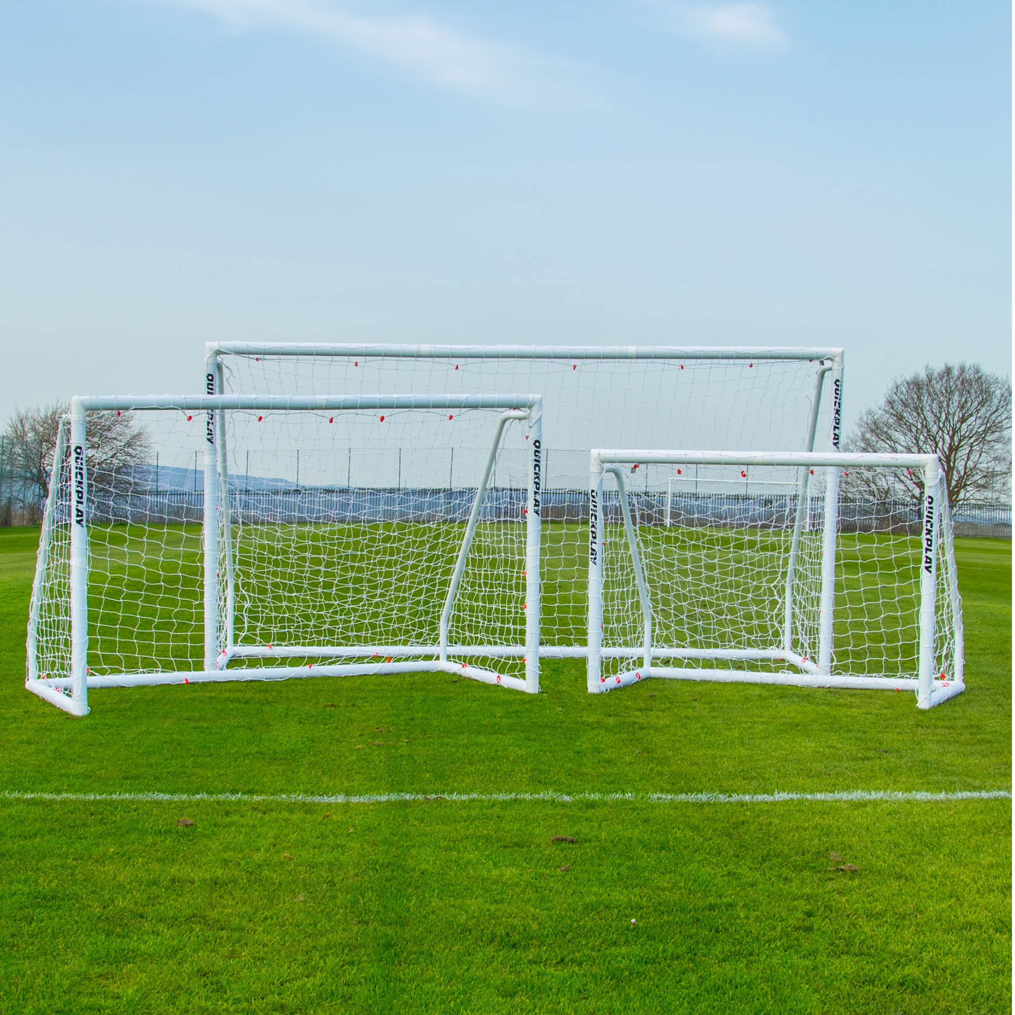 Q-FOLD Match Folding Soccer Goal 12x6' - Image 10