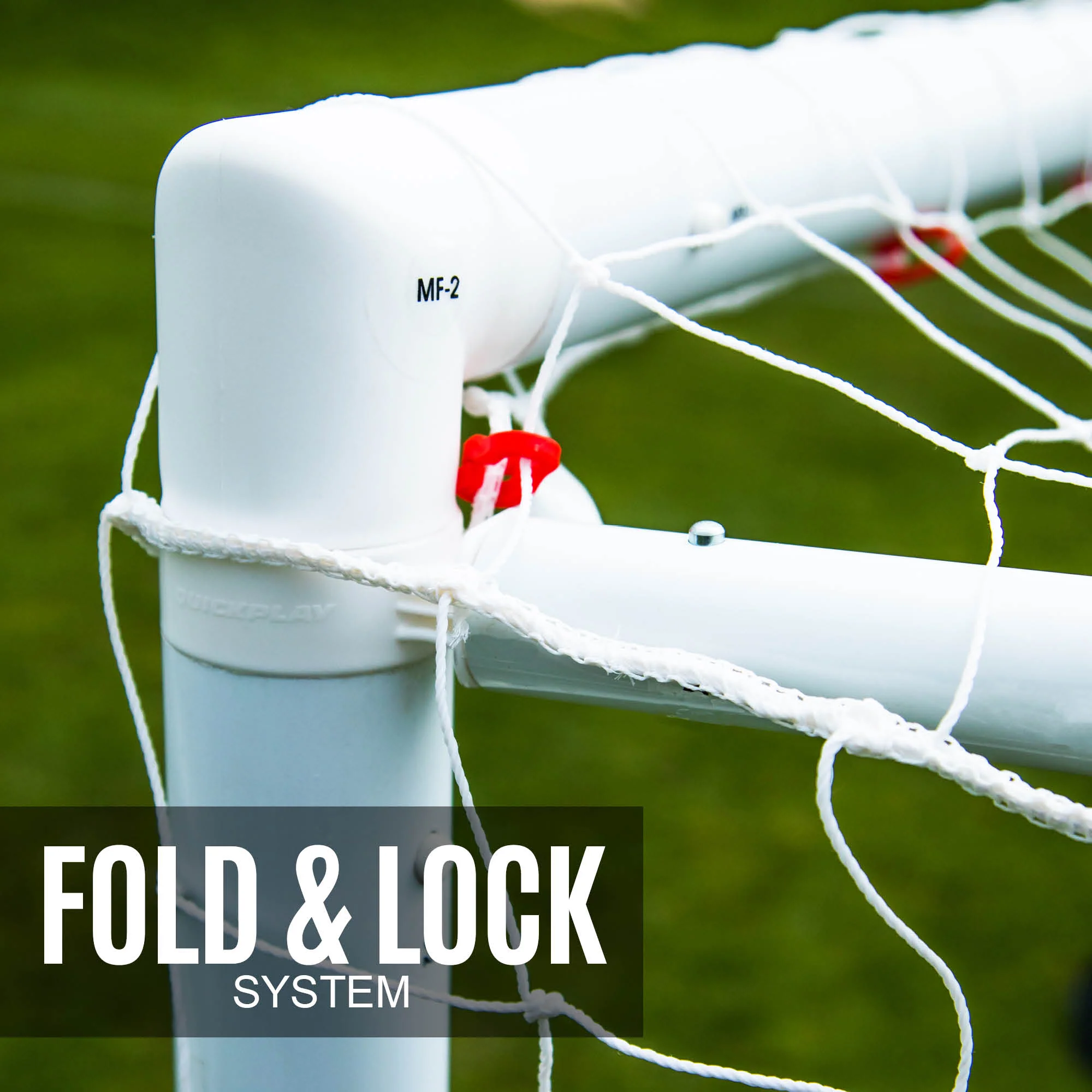 Q-FOLD Match Folding Soccer Goal 12x6' - Image 6