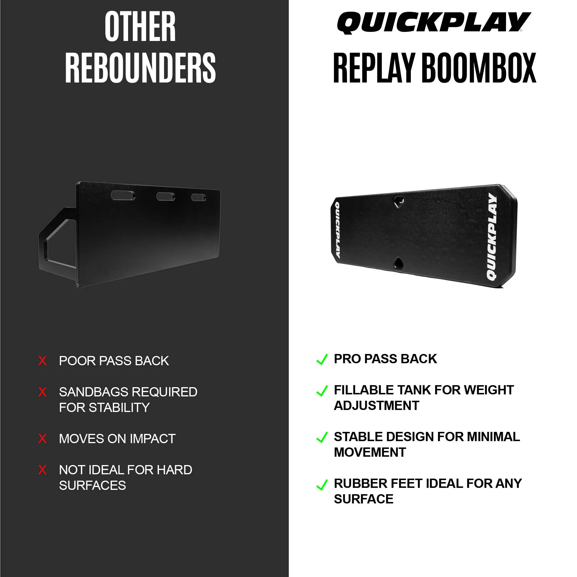 REPLAY Boombox Soccer Rebound Board - Image 6