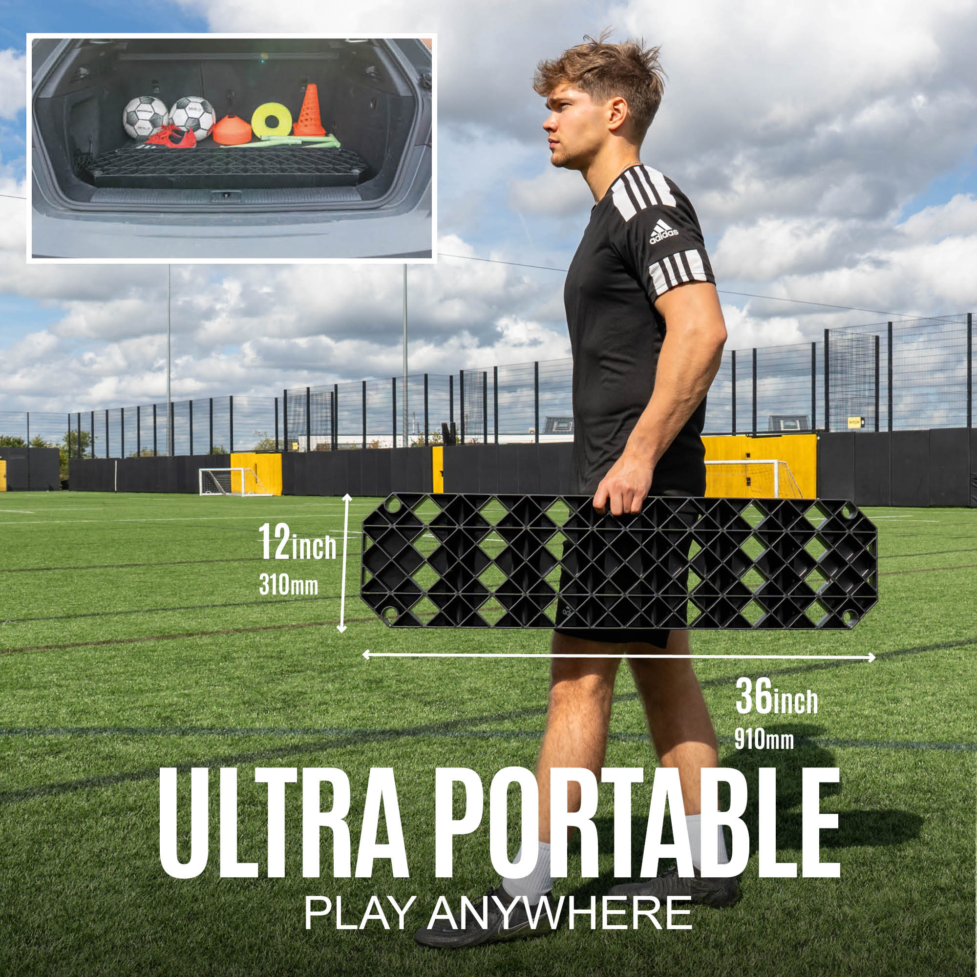 REPLAY Station Plus 4-in-1 soccer Rebound Board - Image 5