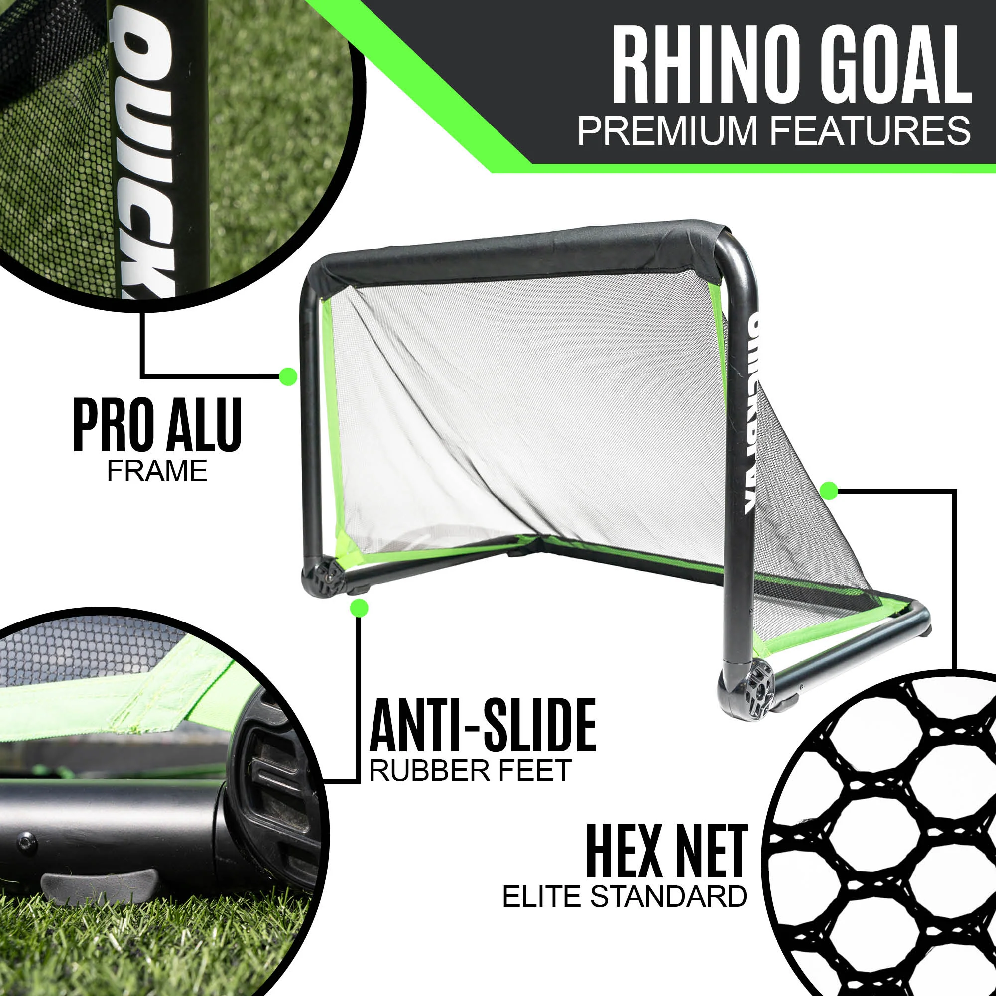 Rhino Instant Soccer Goal 4x2.5' - Image 5