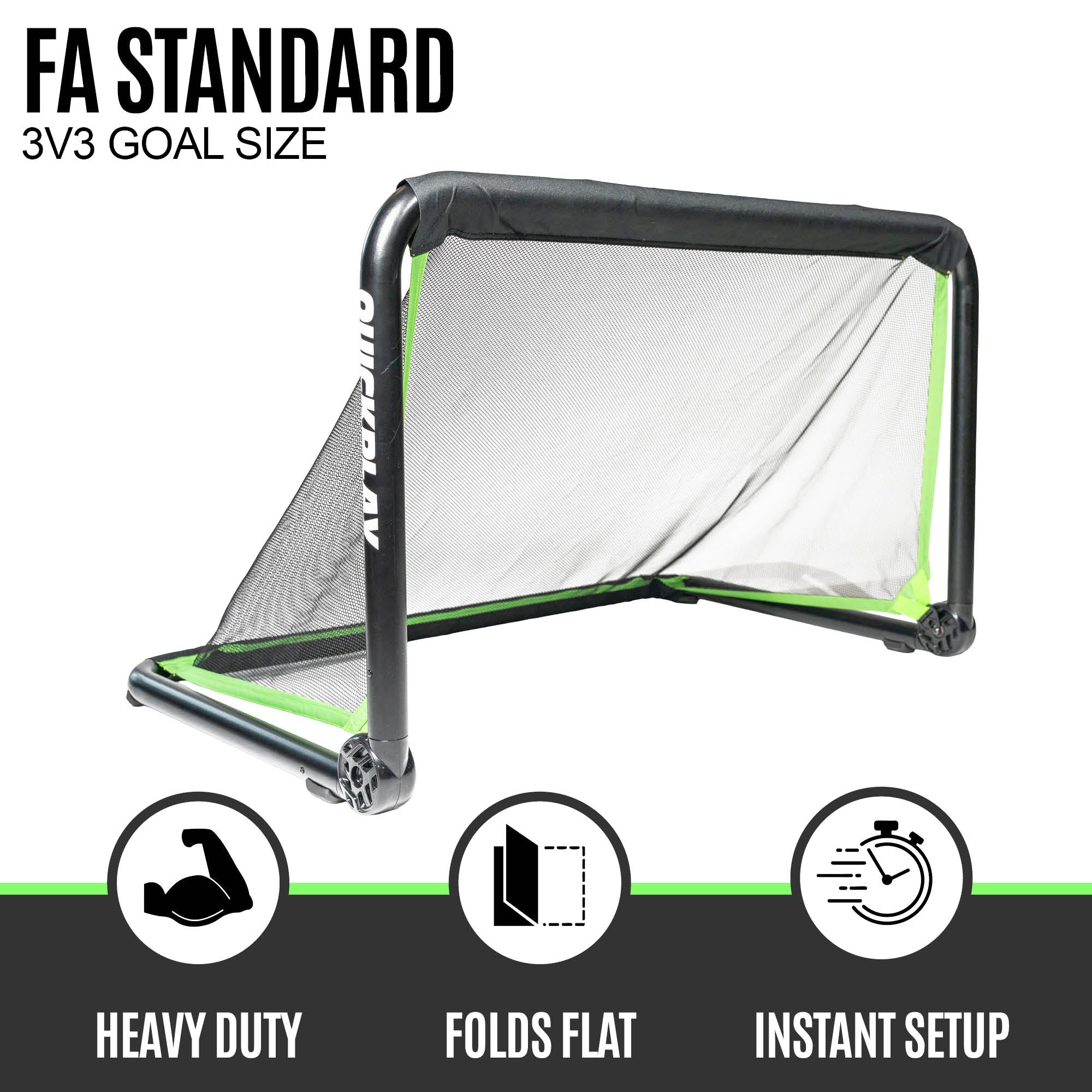 Rhino Instant Soccer Goal 5x3' - Image 6