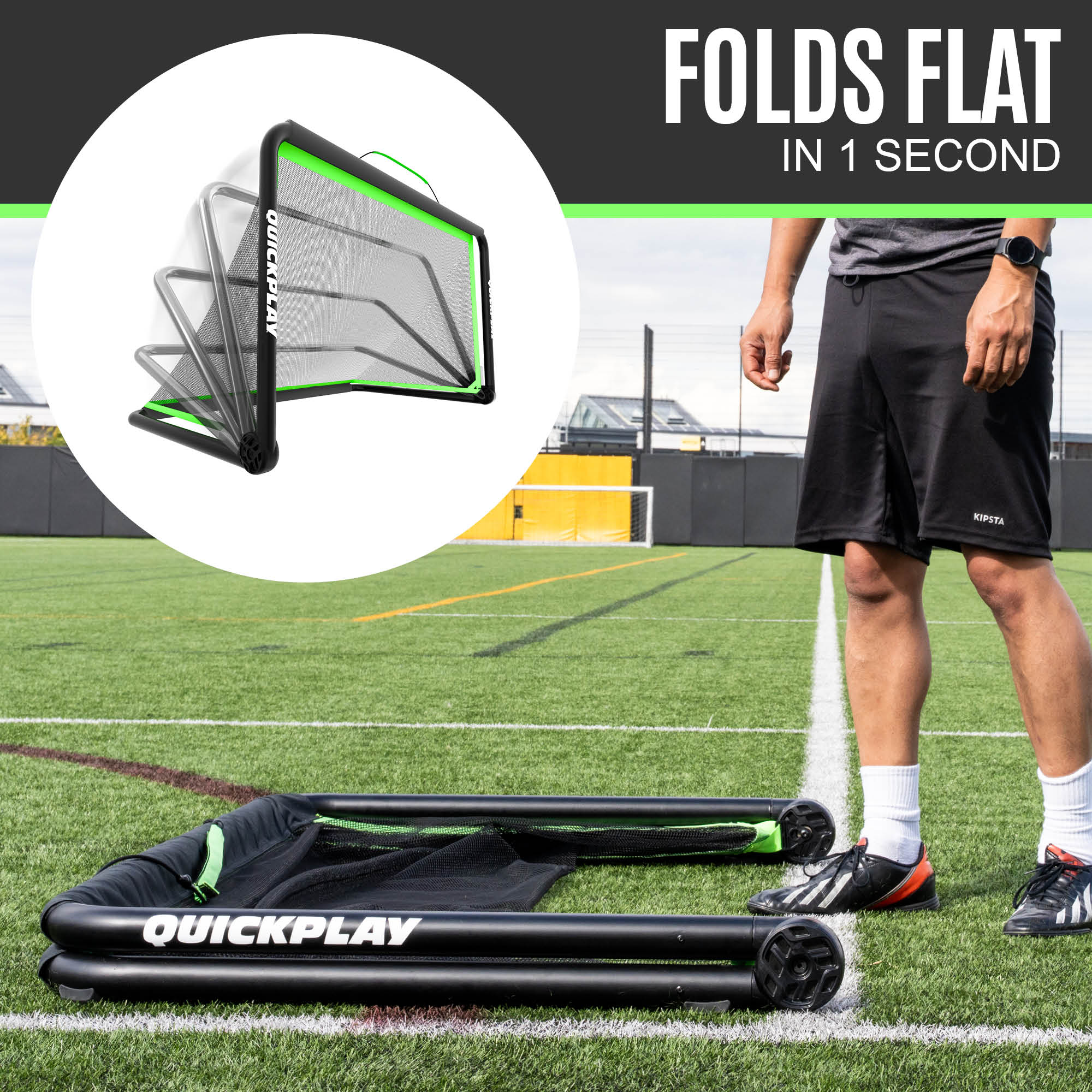 Rhino Instant Soccer Goal 5x3' - Image 7