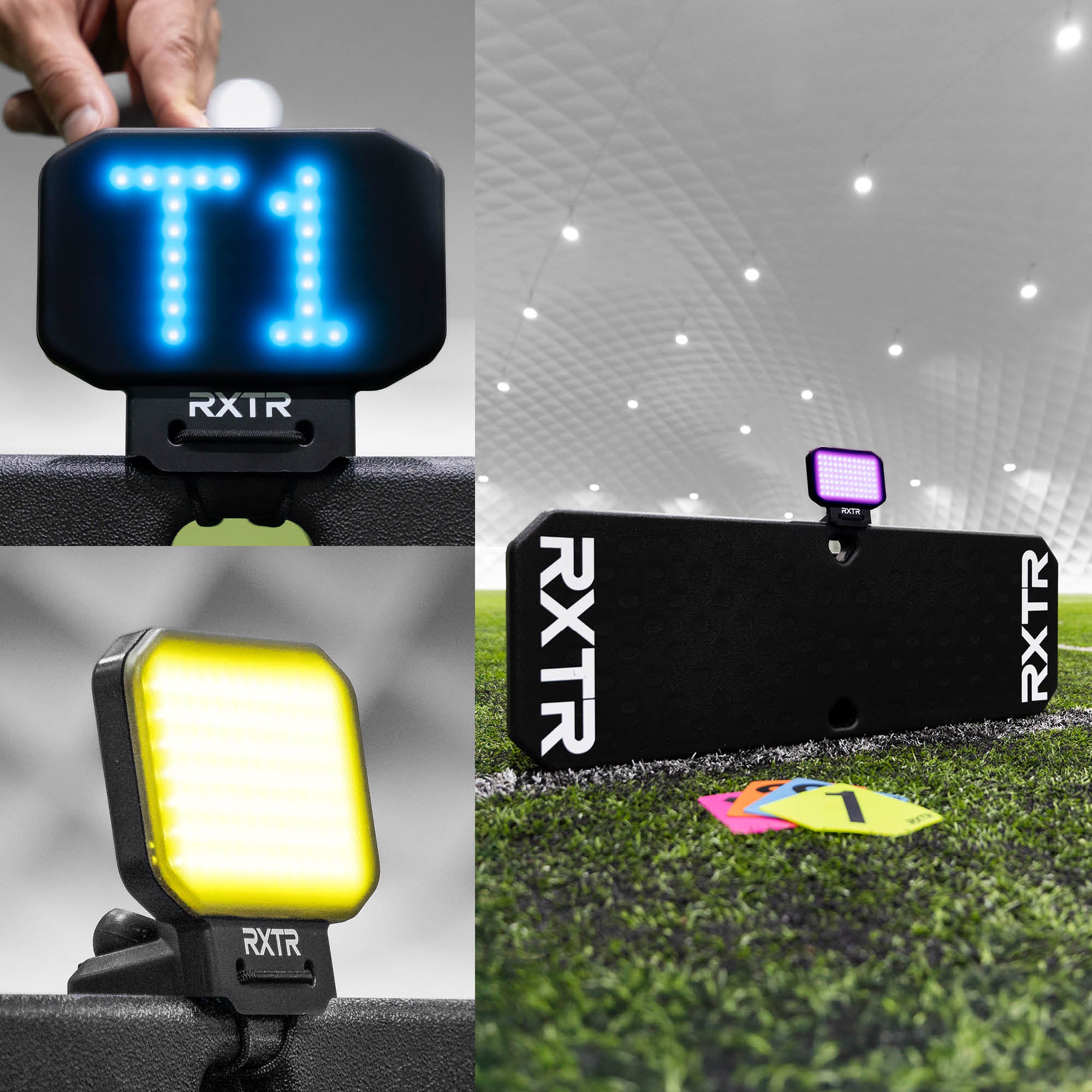 RXTR Pro Coach Soccer Rebound Board & Light Trainer - Image 10