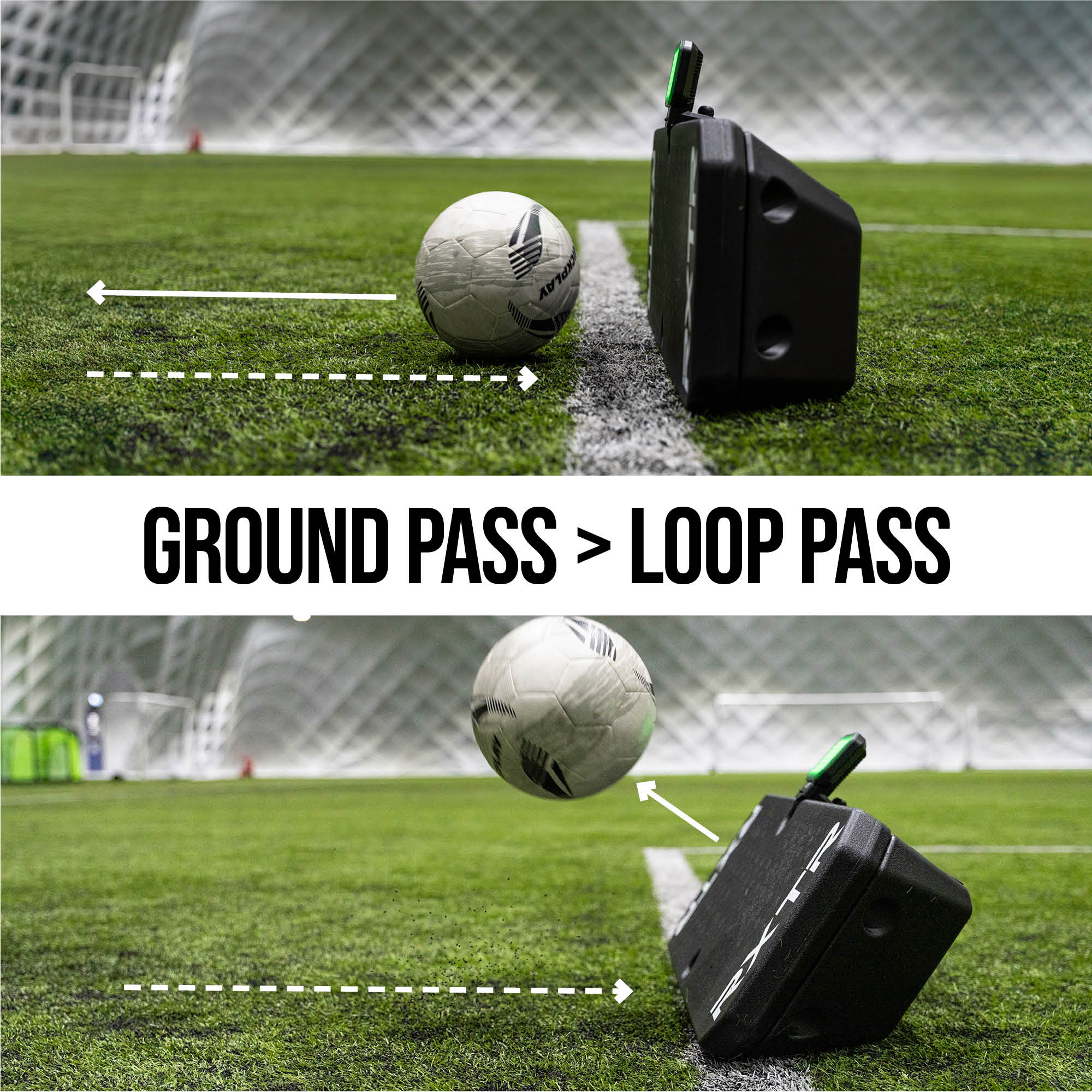 RXTR Pro Coach Soccer Rebound Board & Light Trainer - Image 8