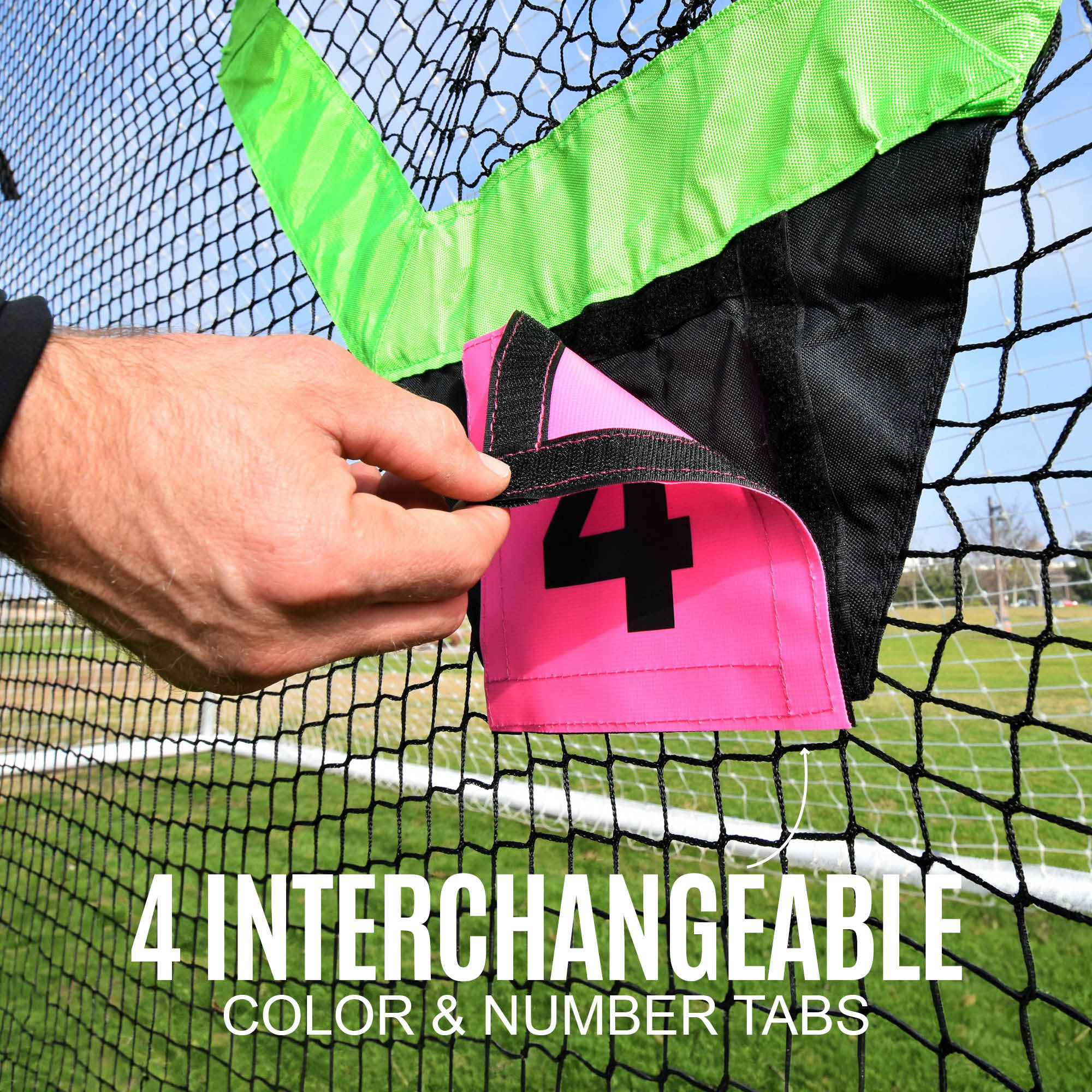 TARGET Net Pro for soccer goals 24x8' (excl. goal) - Image 3