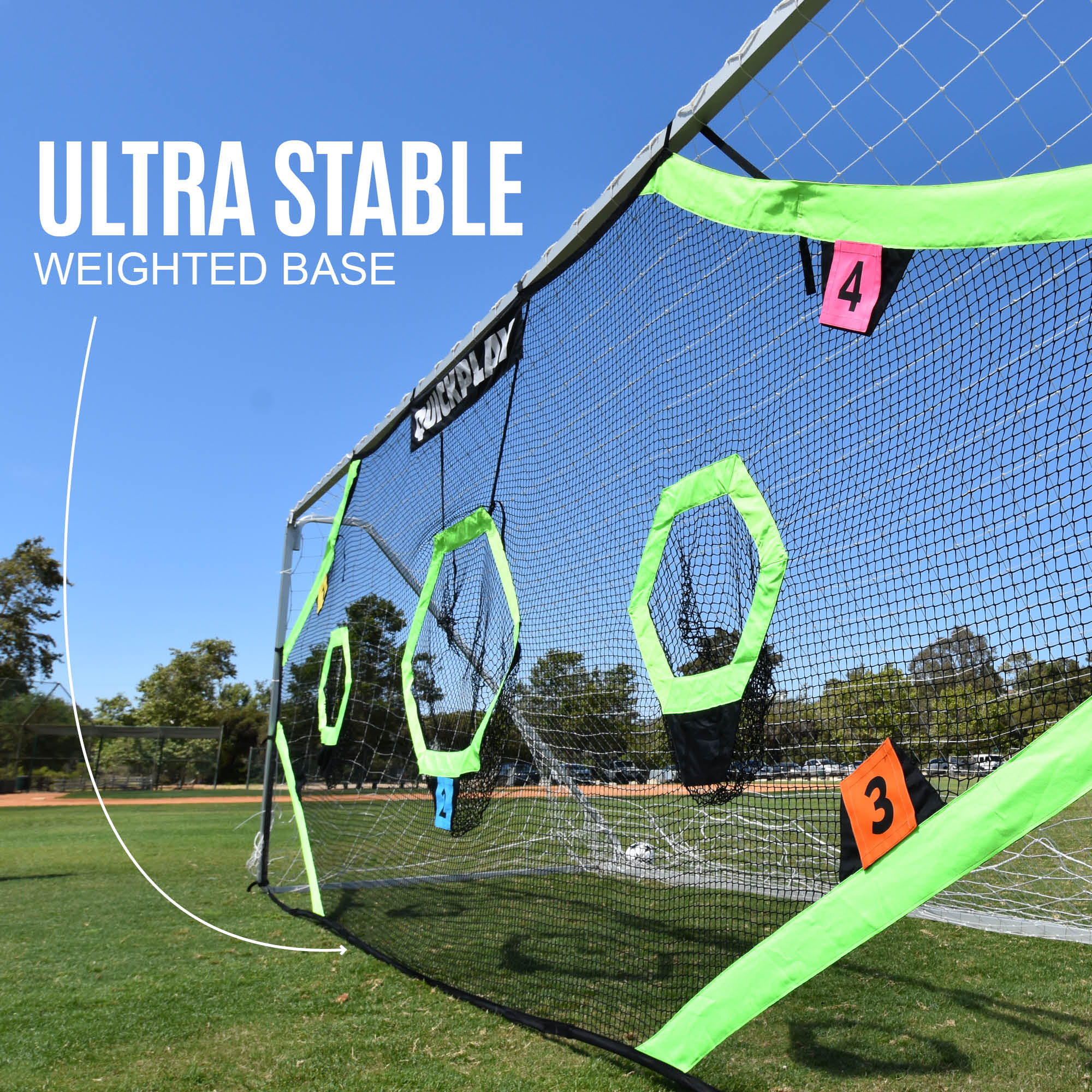 TARGET Net Pro for soccer goals 24x8' (excl. goal) - Image 7