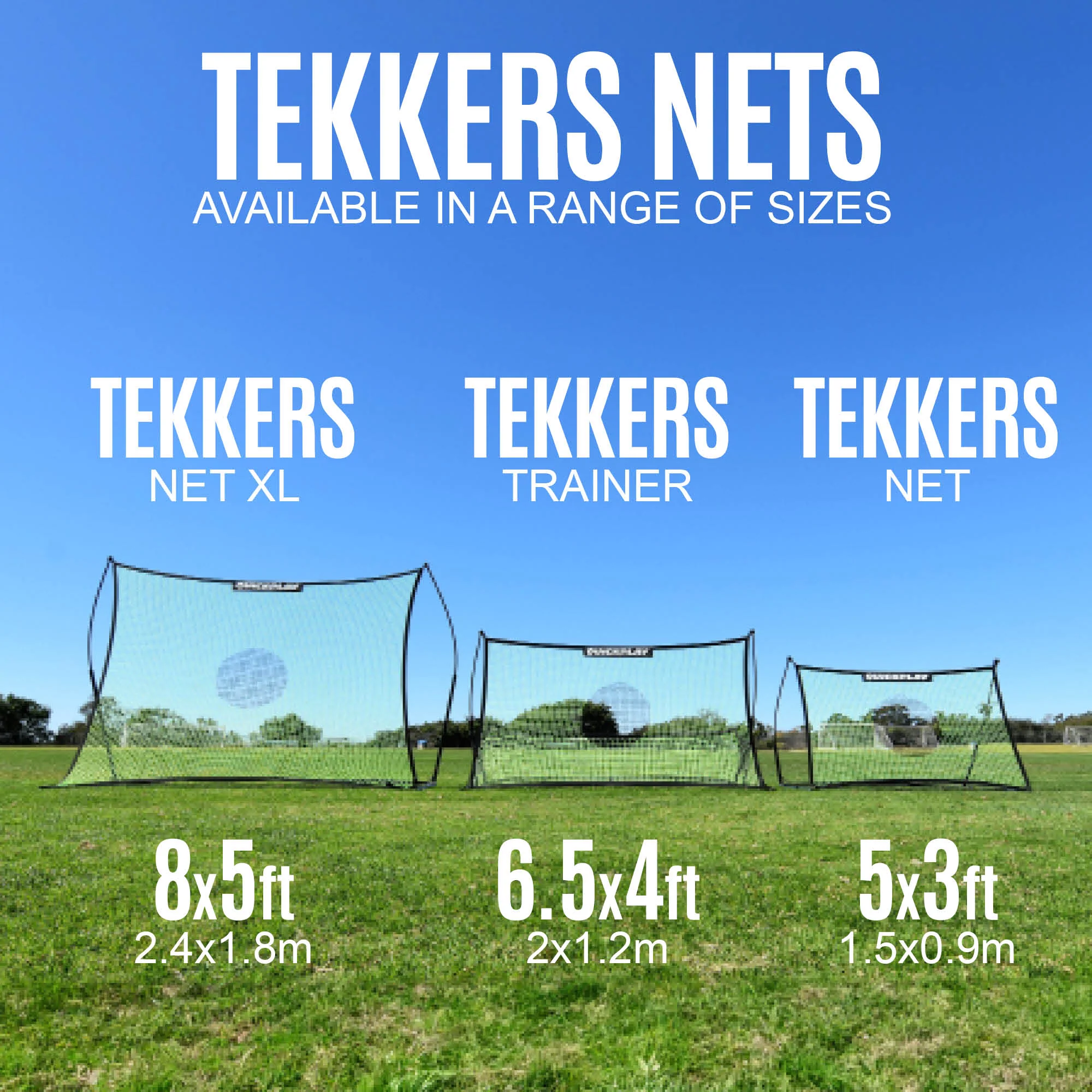 TEKKERS Soccer Rebounder Net 5x3' - Image 7